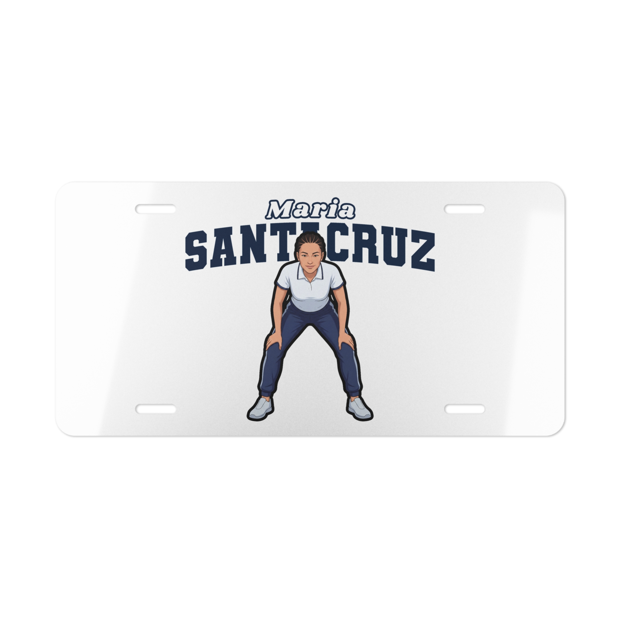License Plate — character_name_arch in Classic