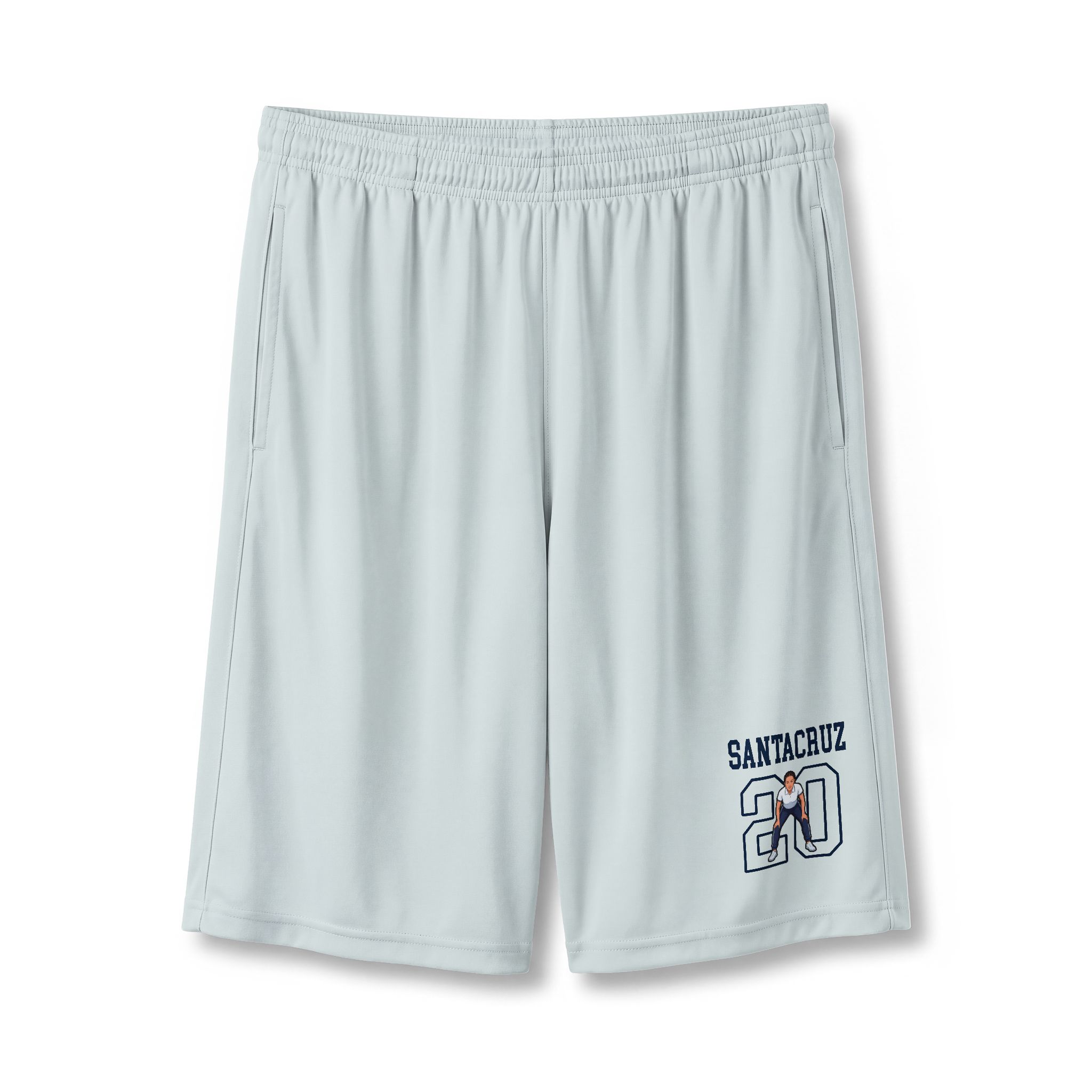 Shorts — character_shirsey in Silver