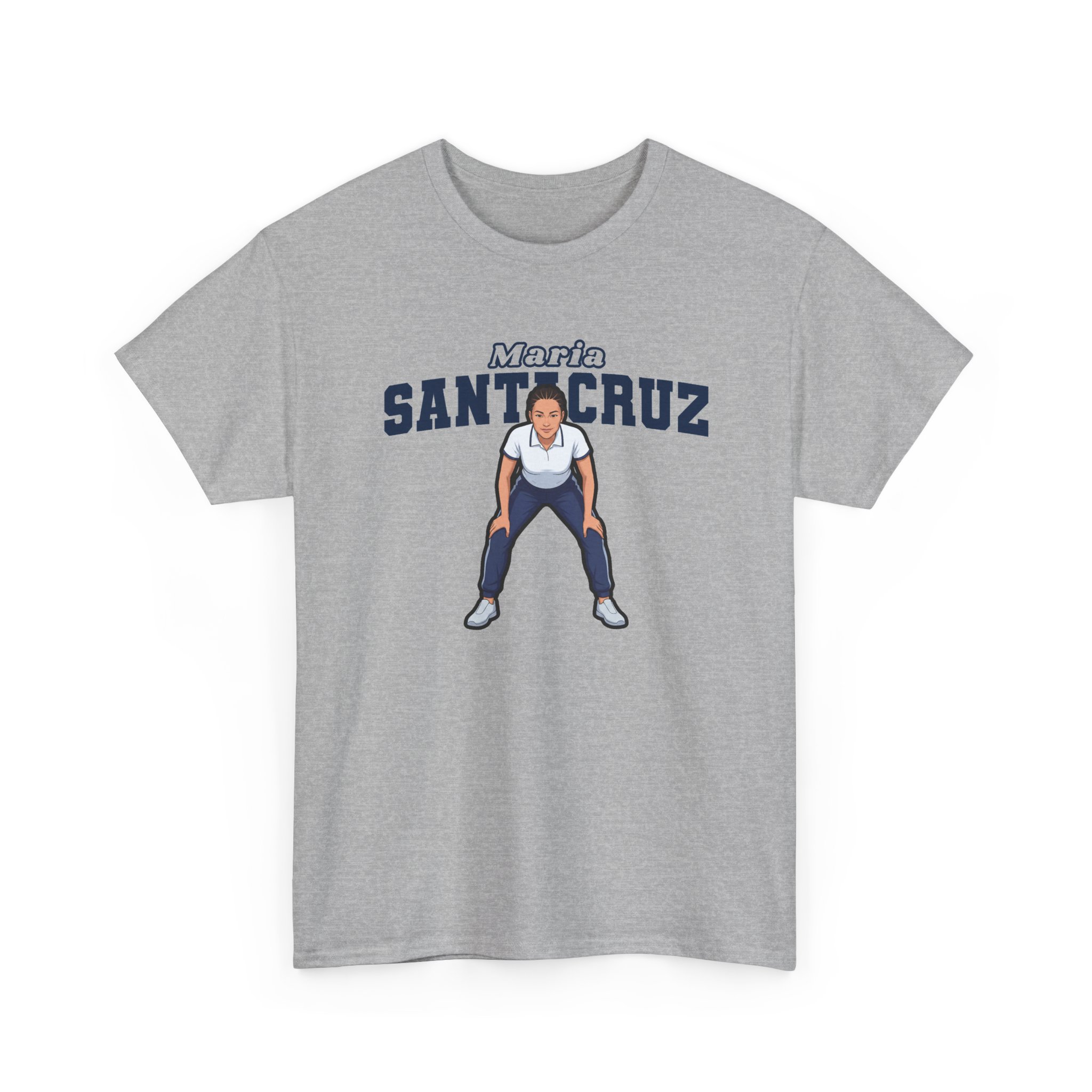 Tee — character_name_arch in Grey
