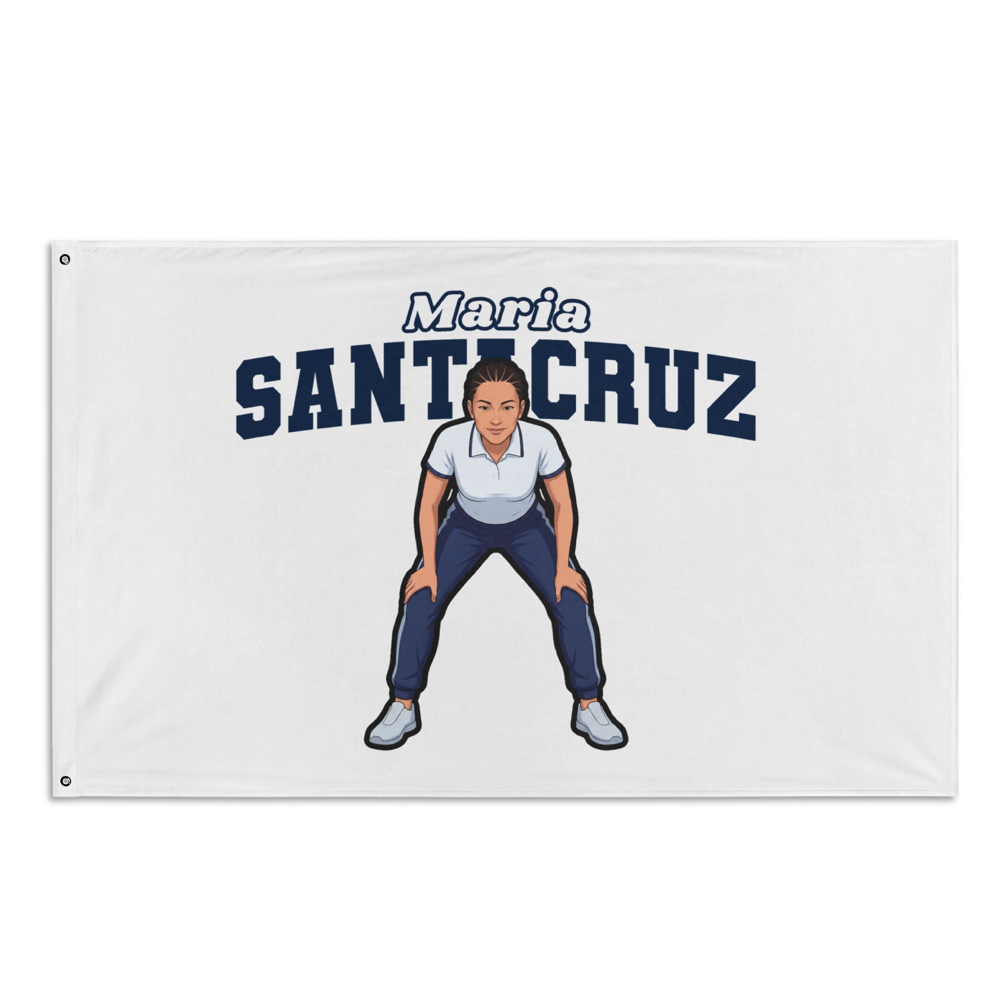 Flag (35 × 56 in) — character_name_arch in Classic