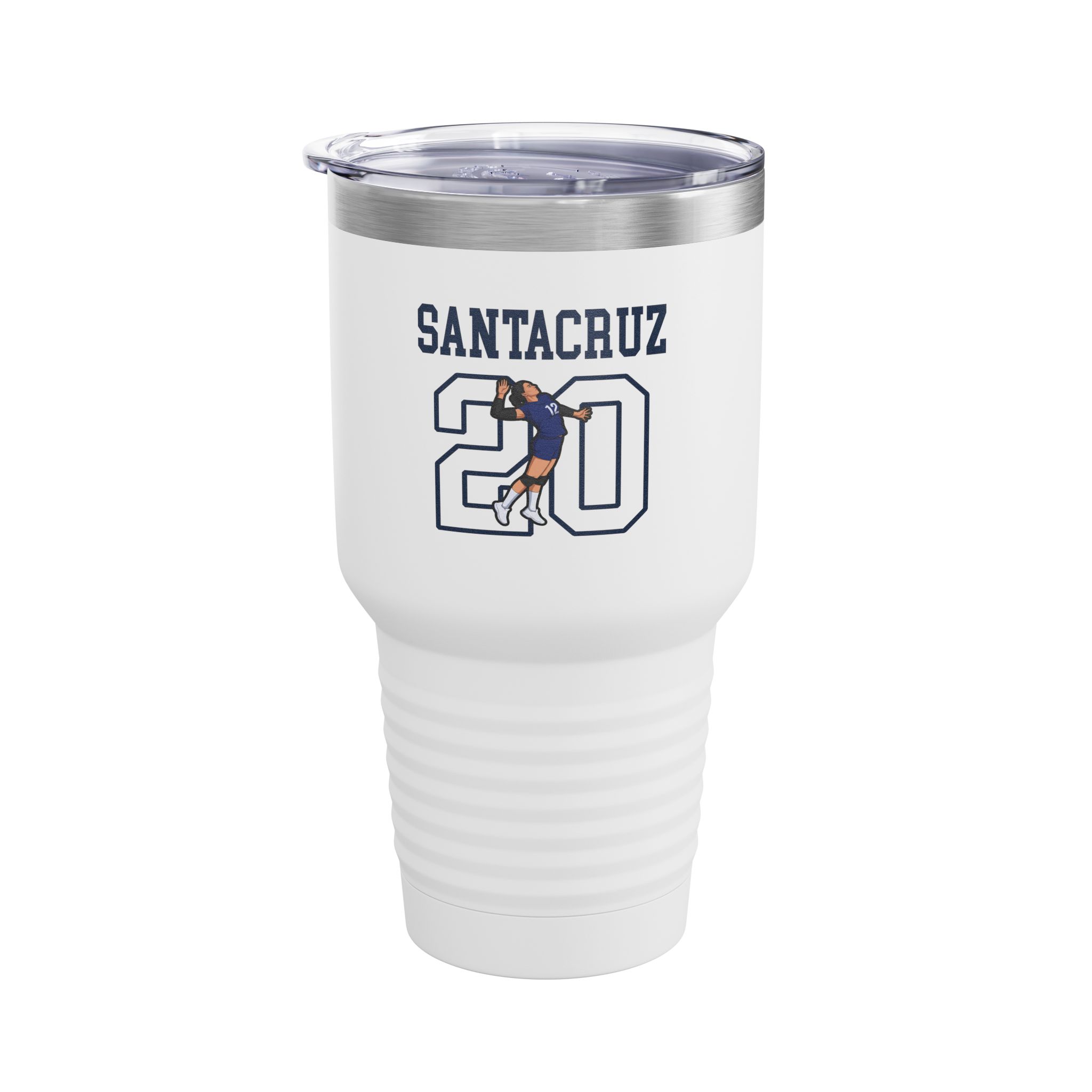 30oz Tumbler — character_shirsey in White