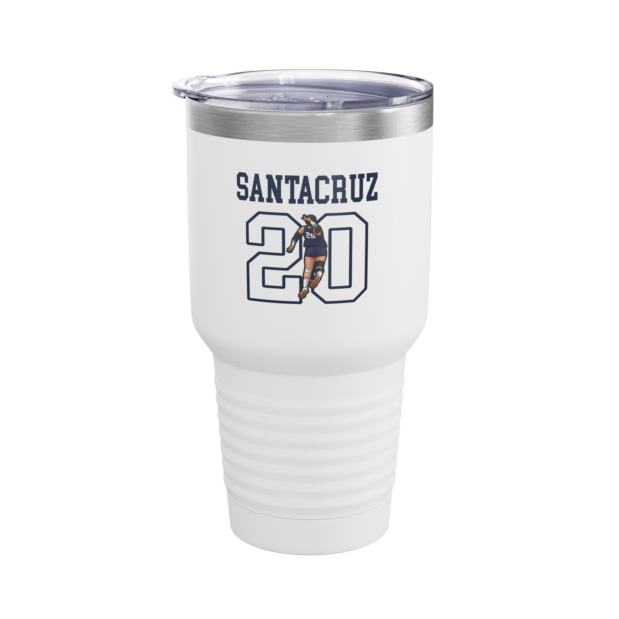 30oz Tumbler — character_shirsey in White