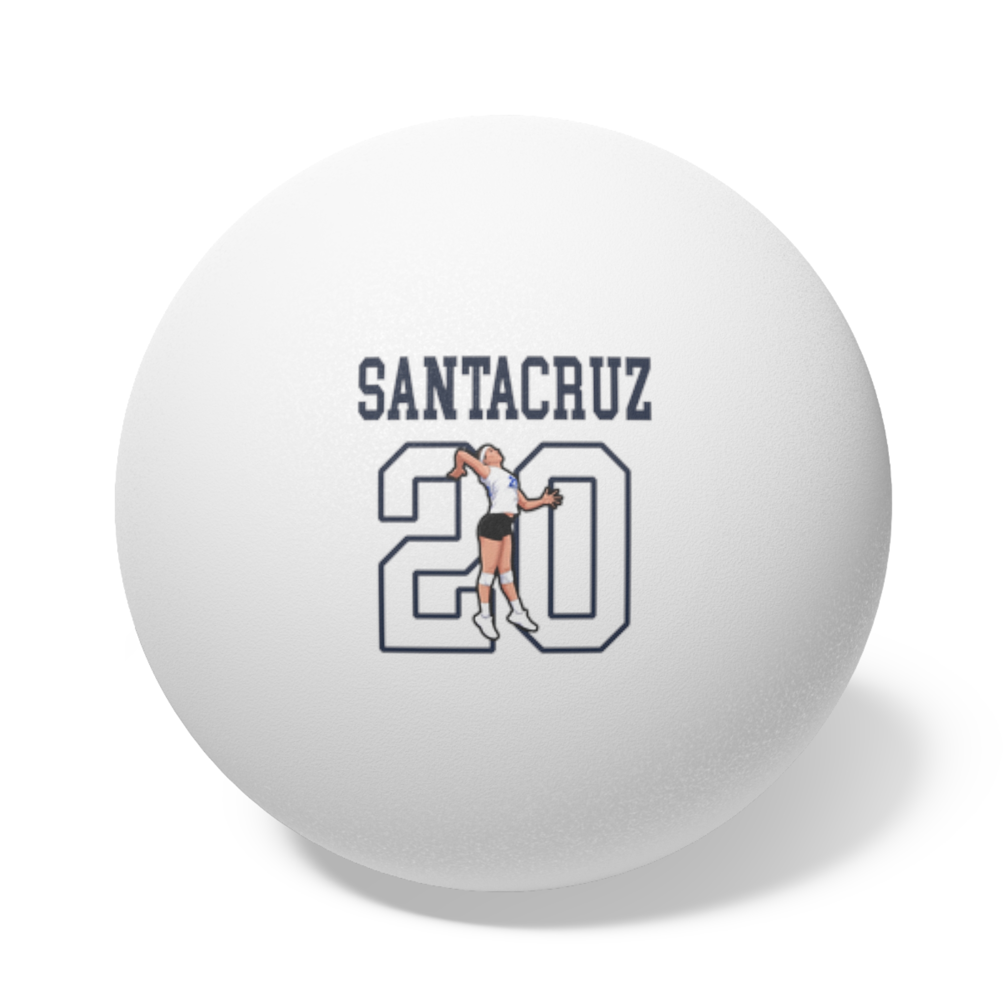 Ping Pong Balls, 6 pcs — character_shirsey in White