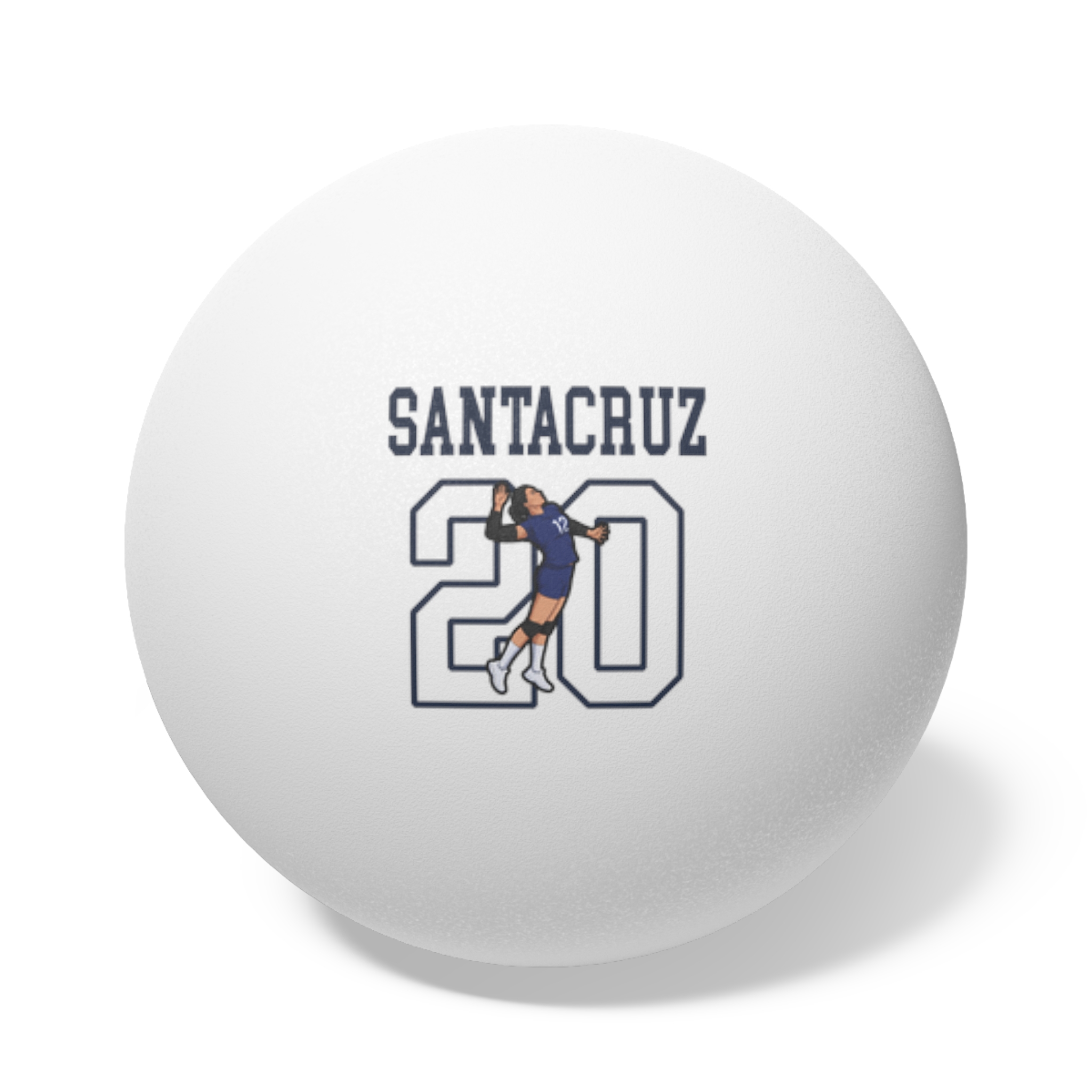 Ping Pong Balls, 6 pcs — character_shirsey in White