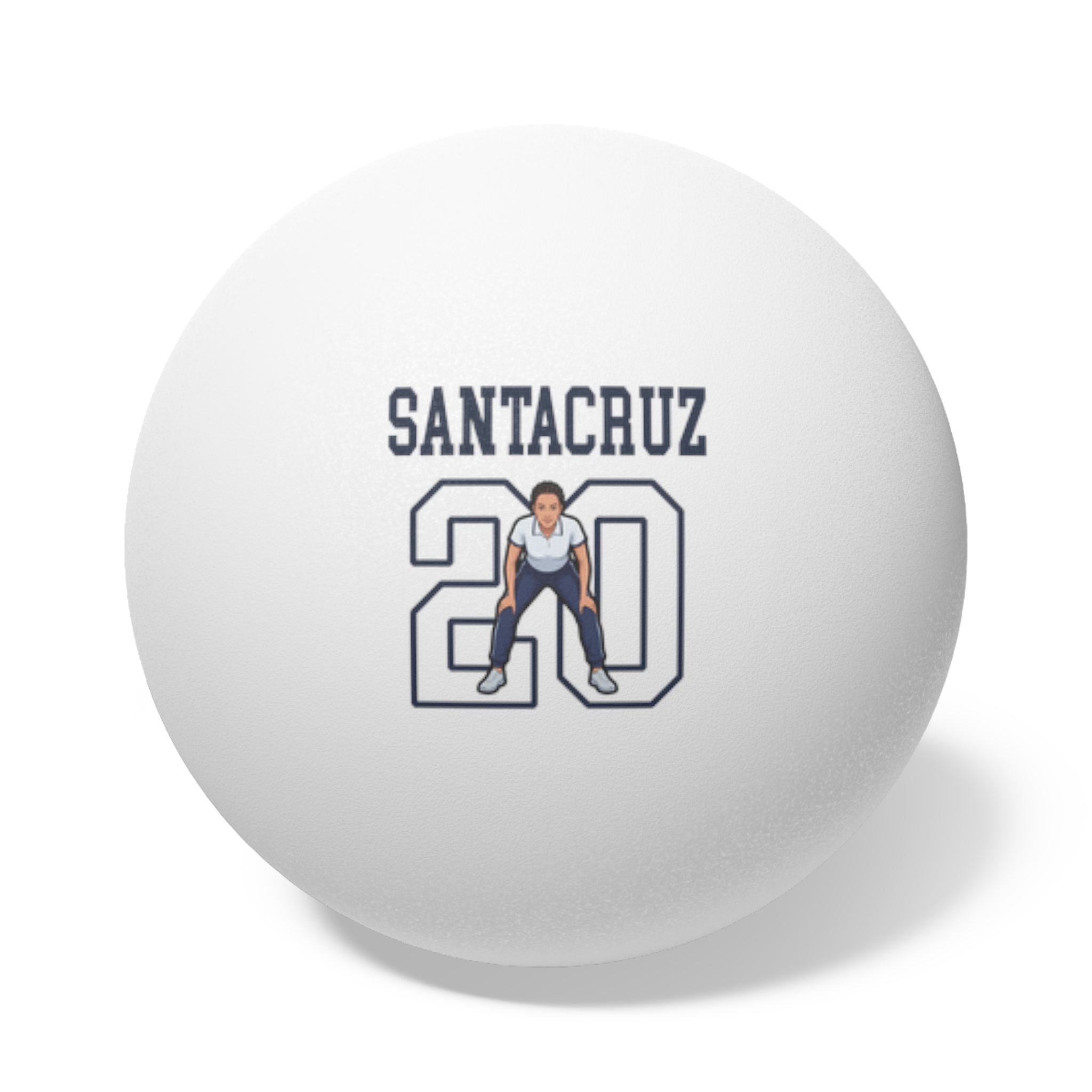 Ping Pong Balls, 6 pcs — character_shirsey in White