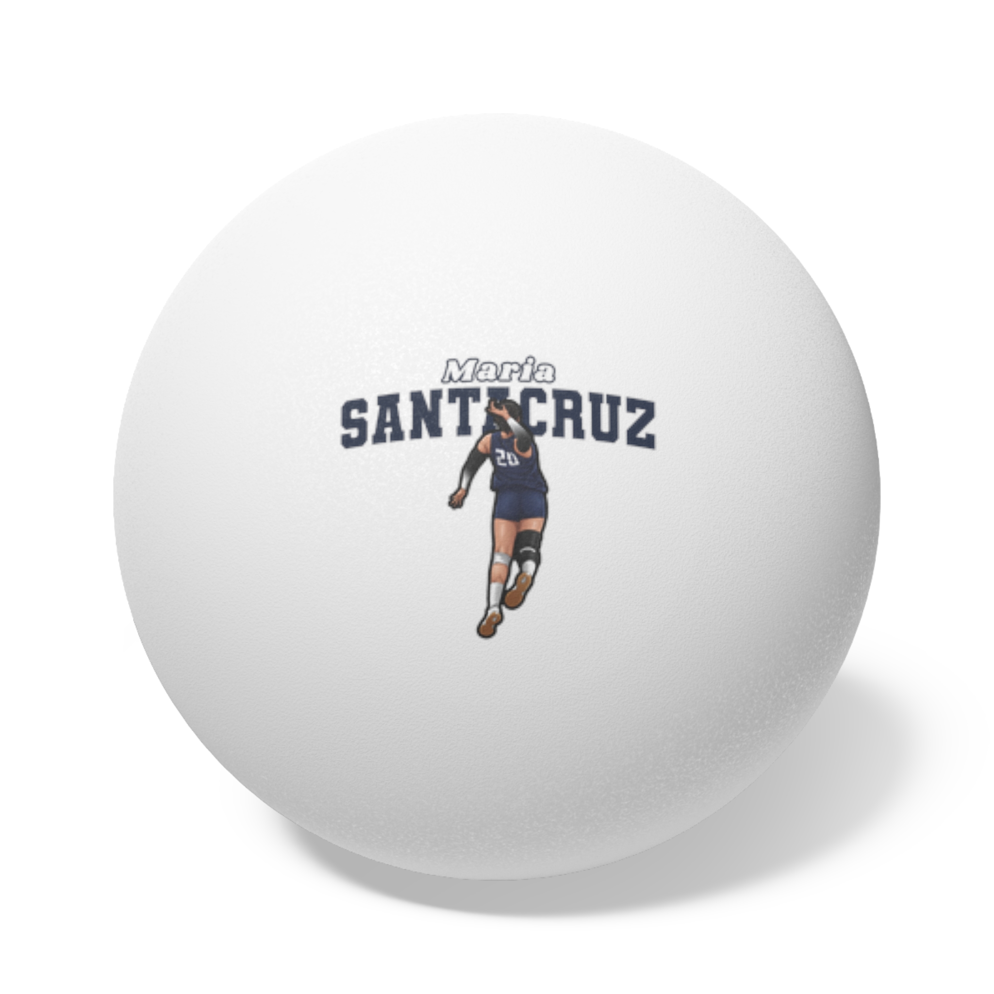 Ping Pong Balls, 6 pcs — character_name_arch in White