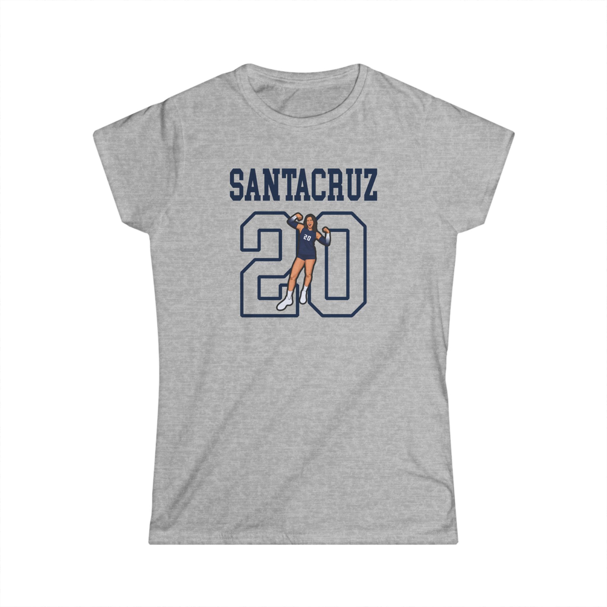 Women's Softstyle Tee — character_shirsey in Grey