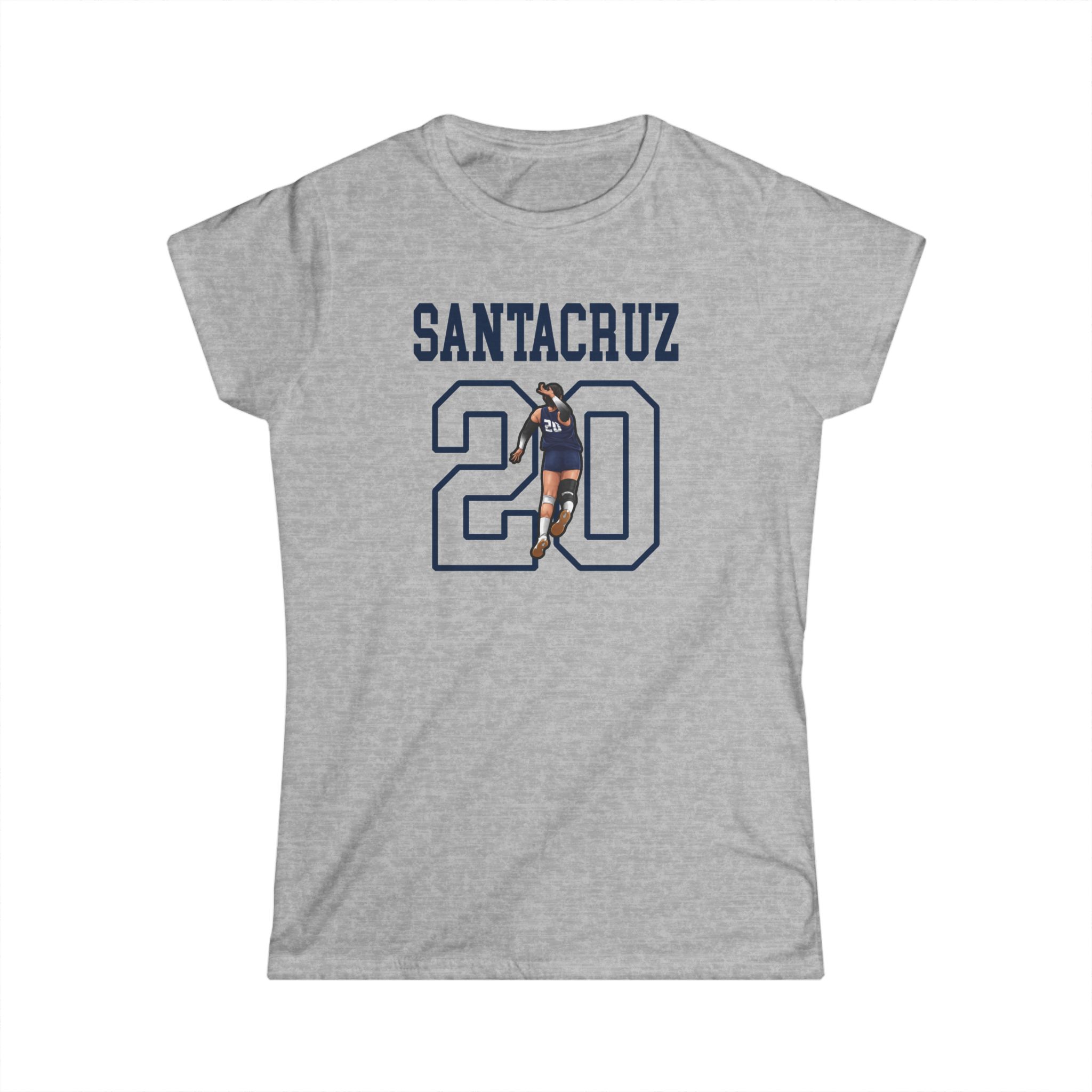Women's Softstyle Tee — character_shirsey in Grey