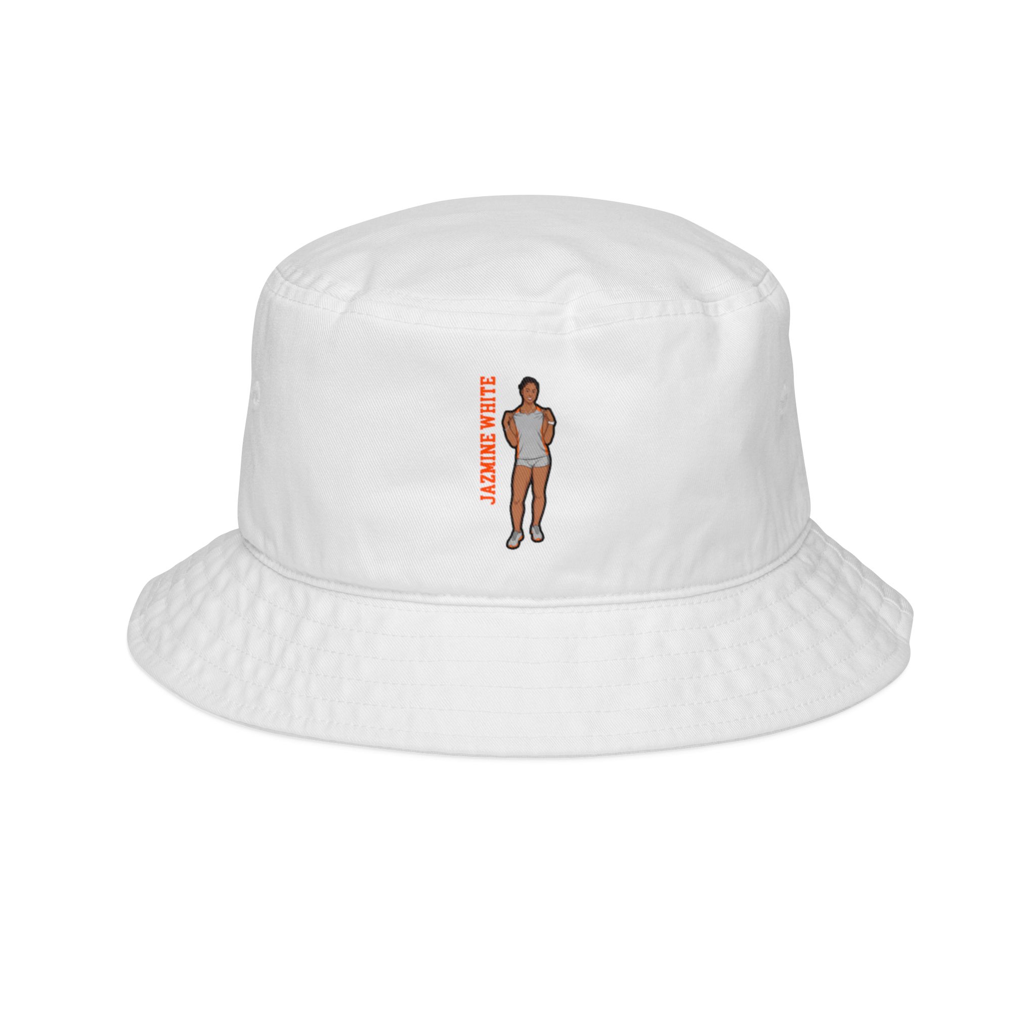Bucket Hat — character_name_vertical in White