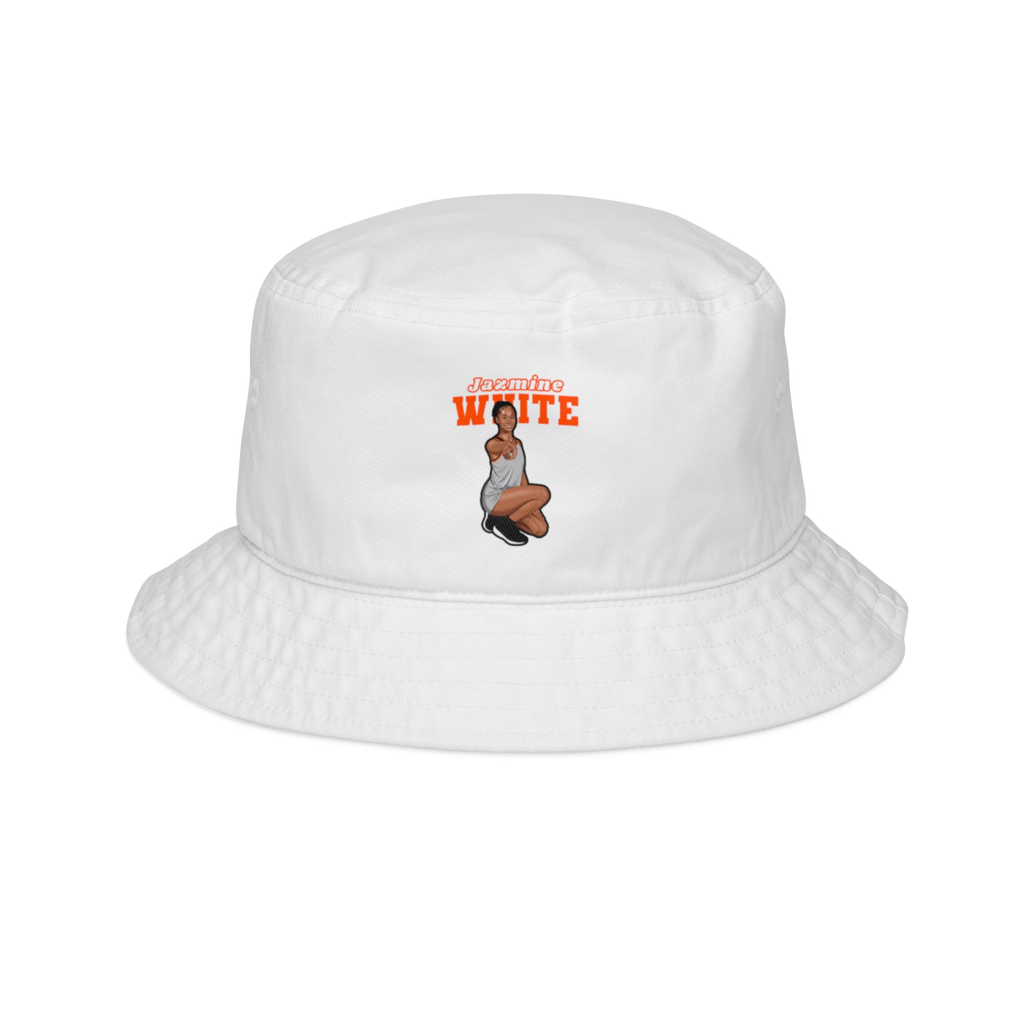 Bucket Hat — character_name_arch in White