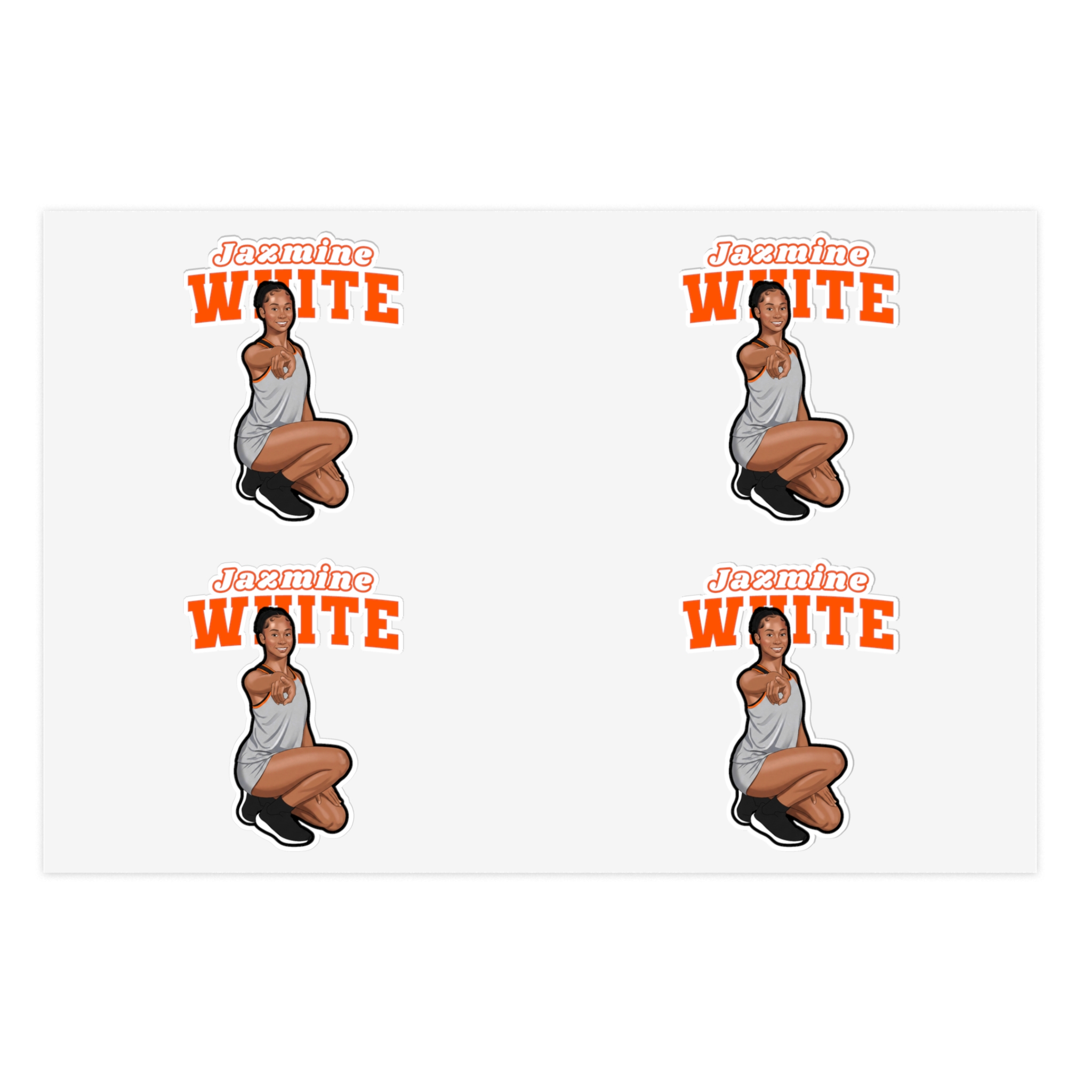Sticker Sheet — character_name_arch in Classic