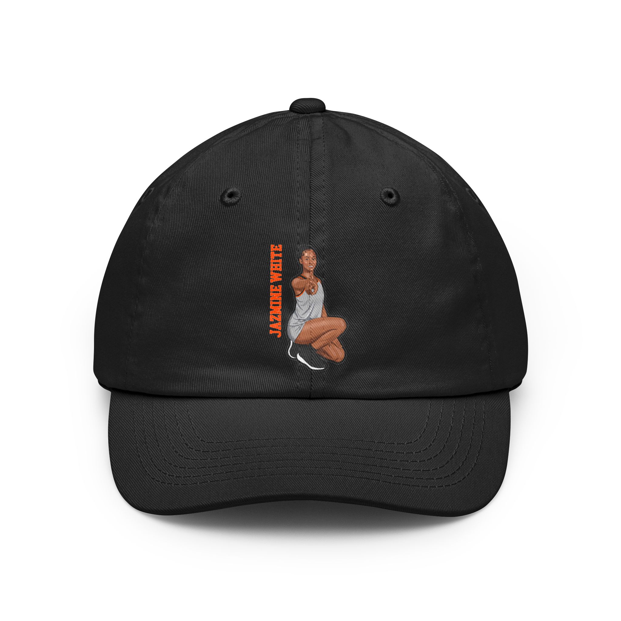 Classic Cap — character_name_vertical in Black