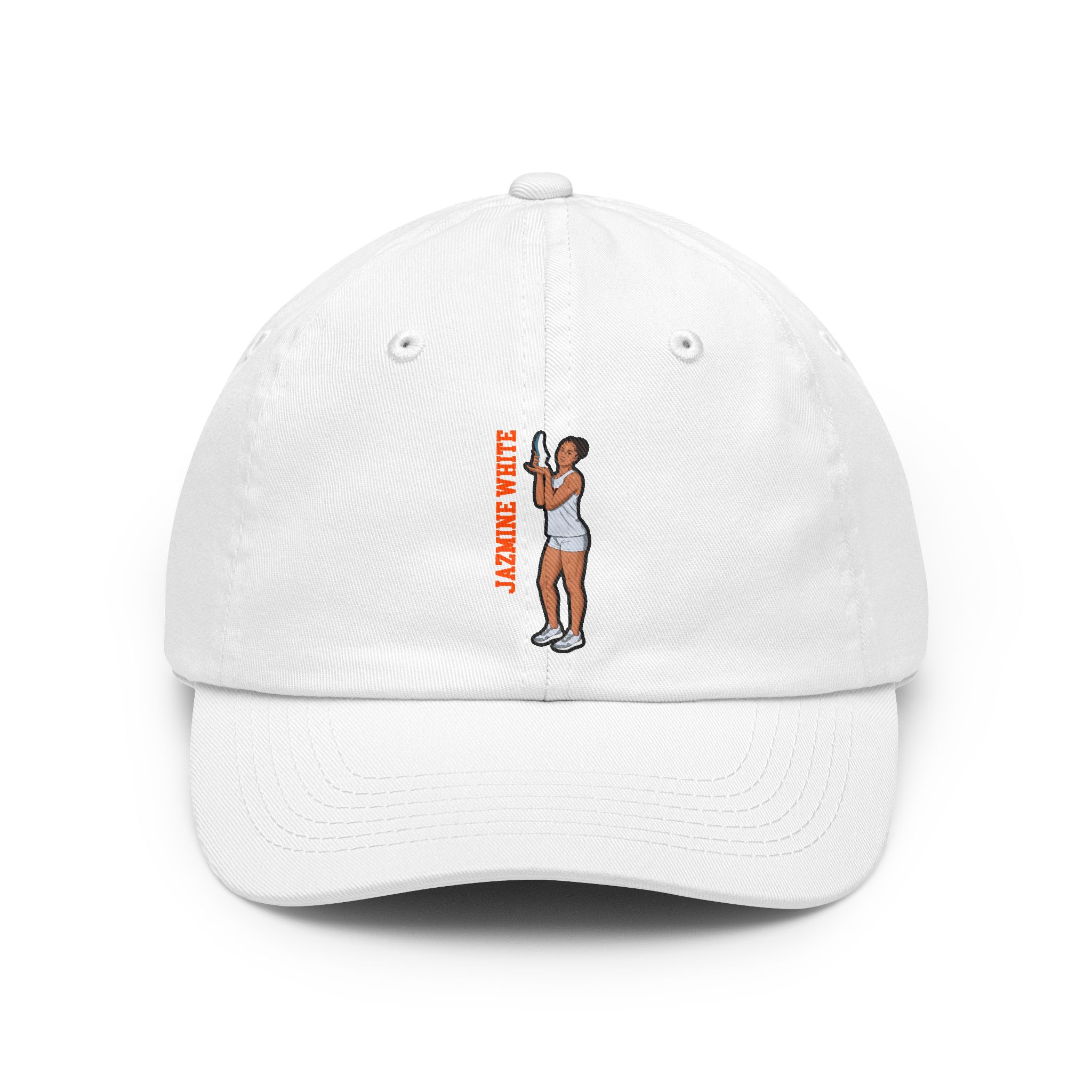 Classic Cap — character_name_vertical in White