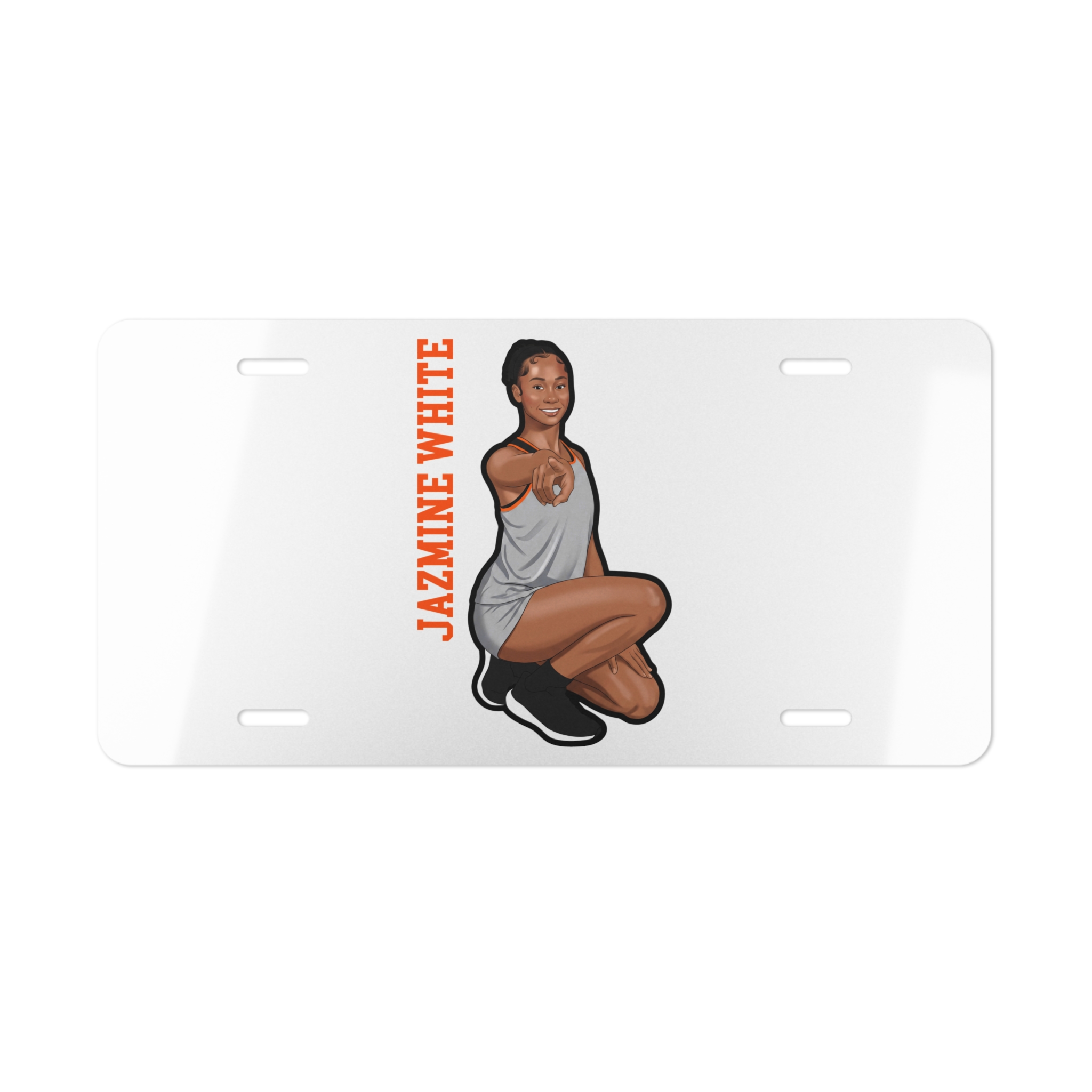 License Plate — character_name_vertical in Classic
