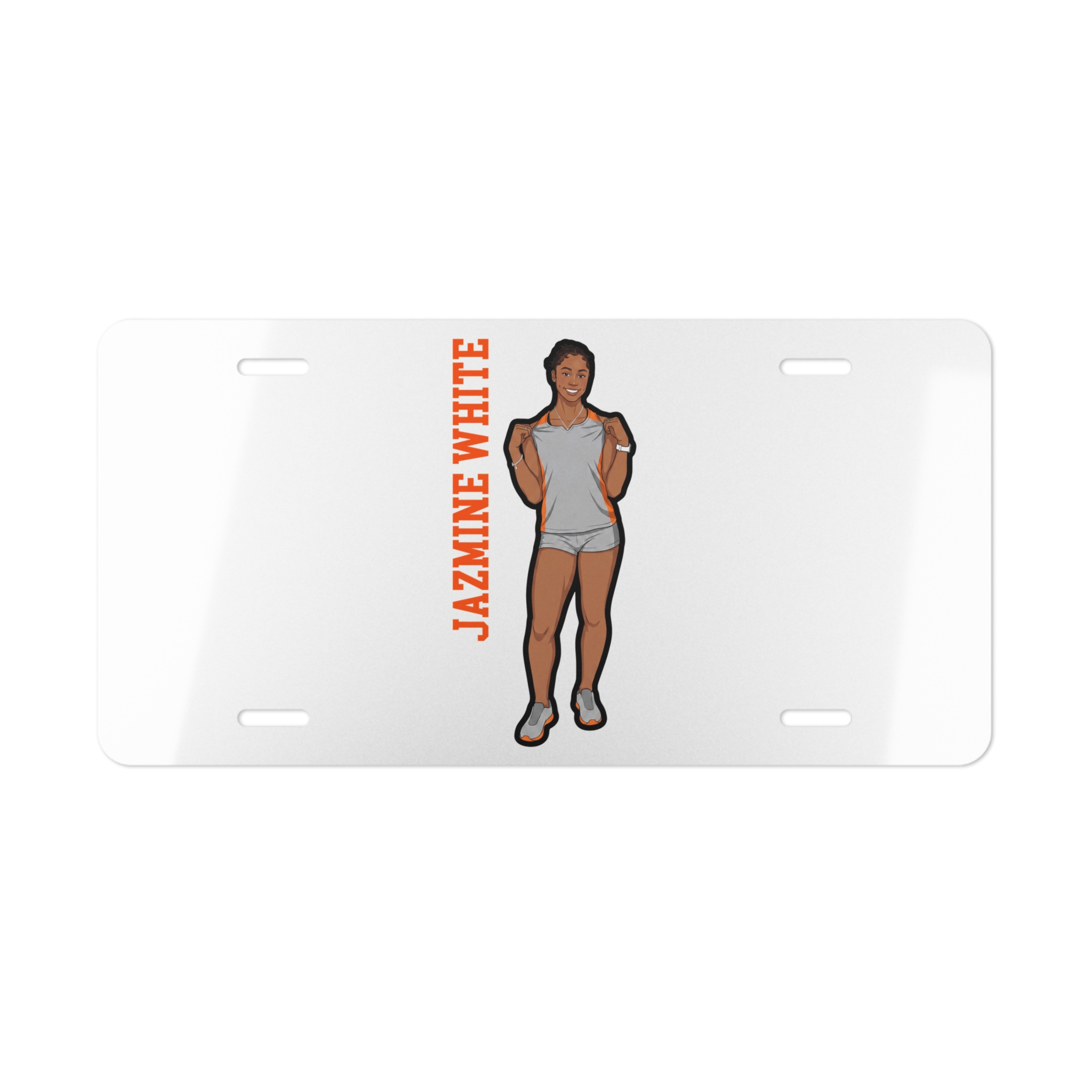 License Plate — character_name_vertical in Classic