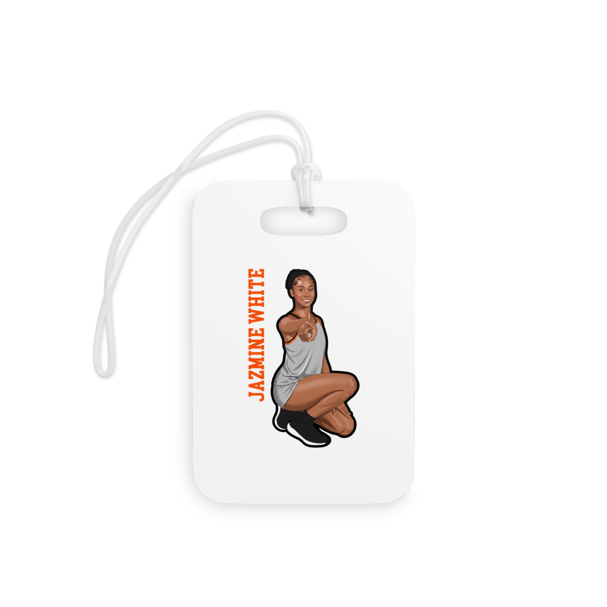 Bag Tag — character_name_vertical in Classic