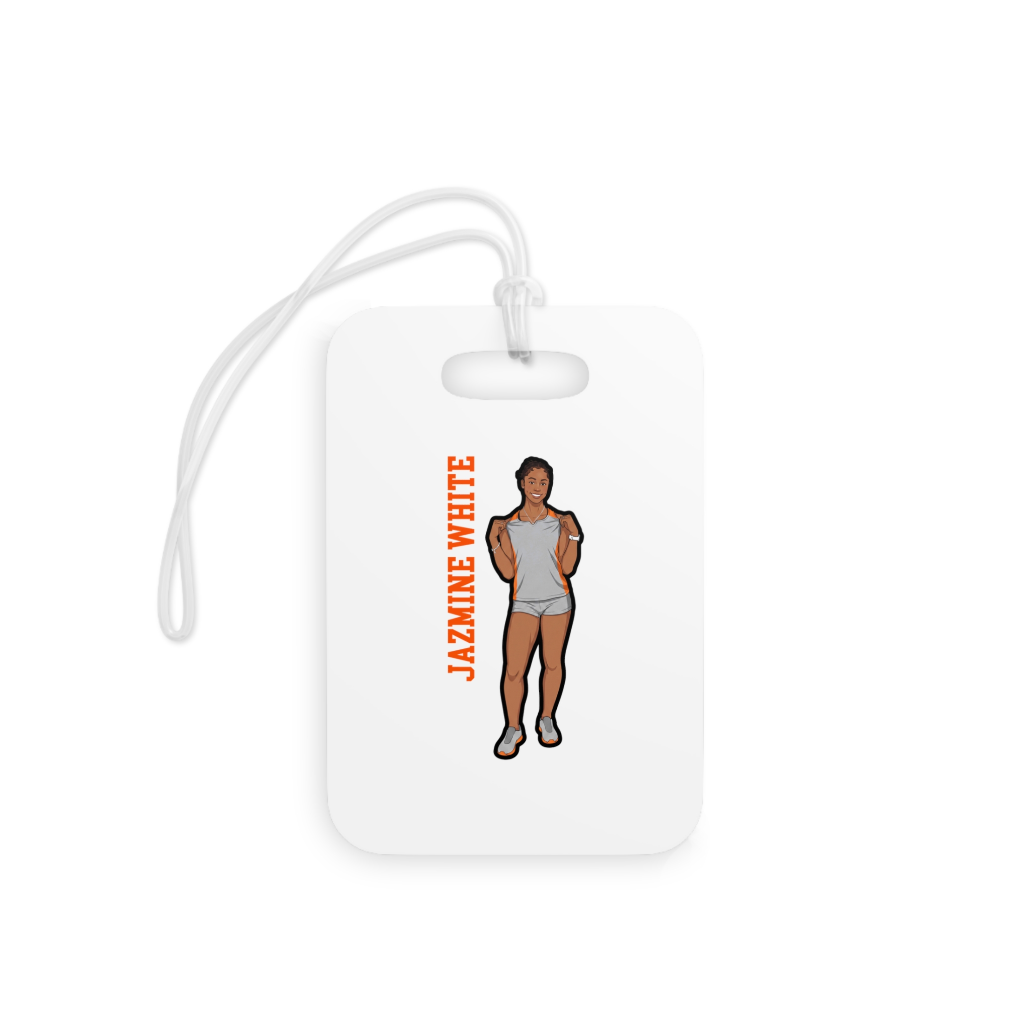 Bag Tag — character_name_vertical in Classic