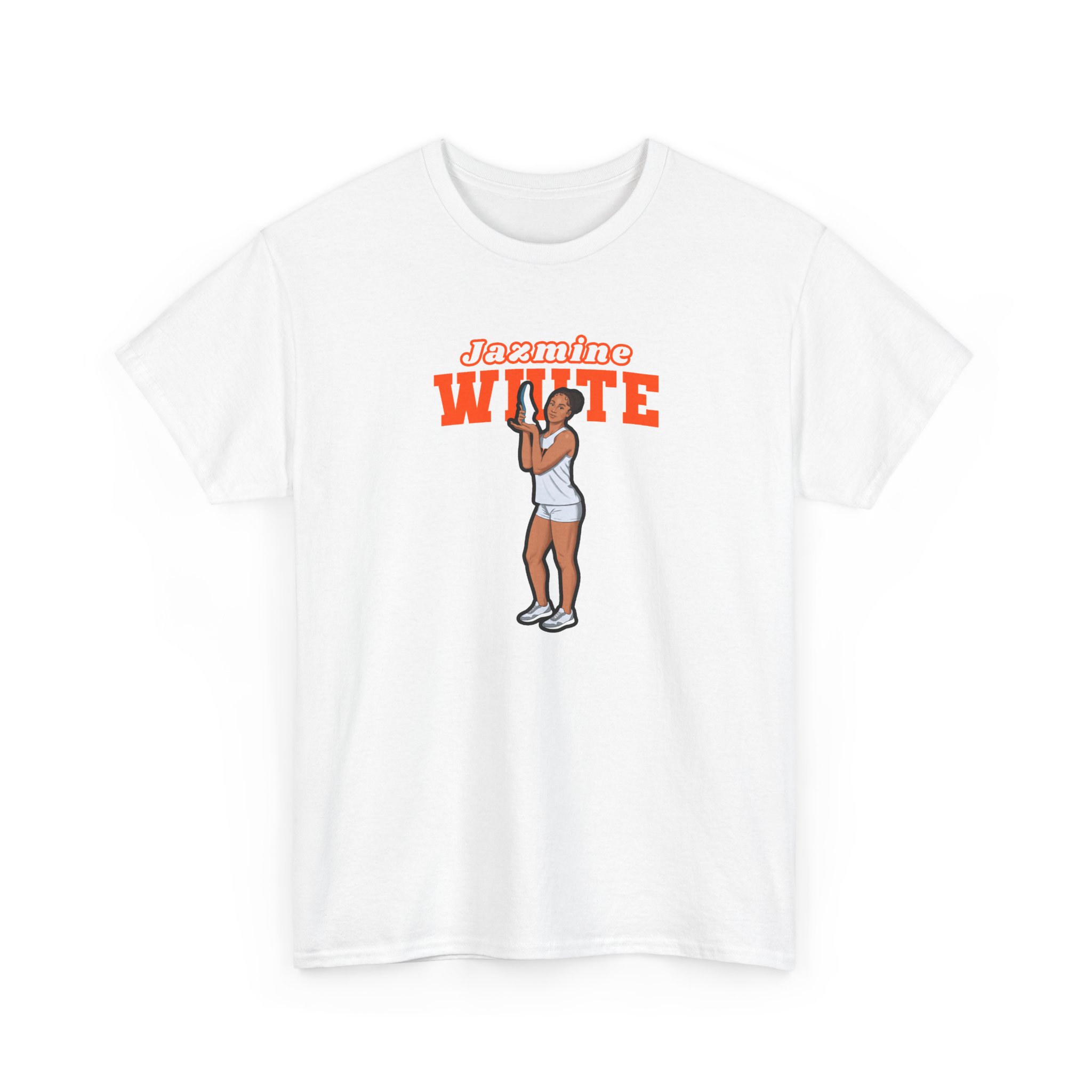 Tee — character_name_arch in White