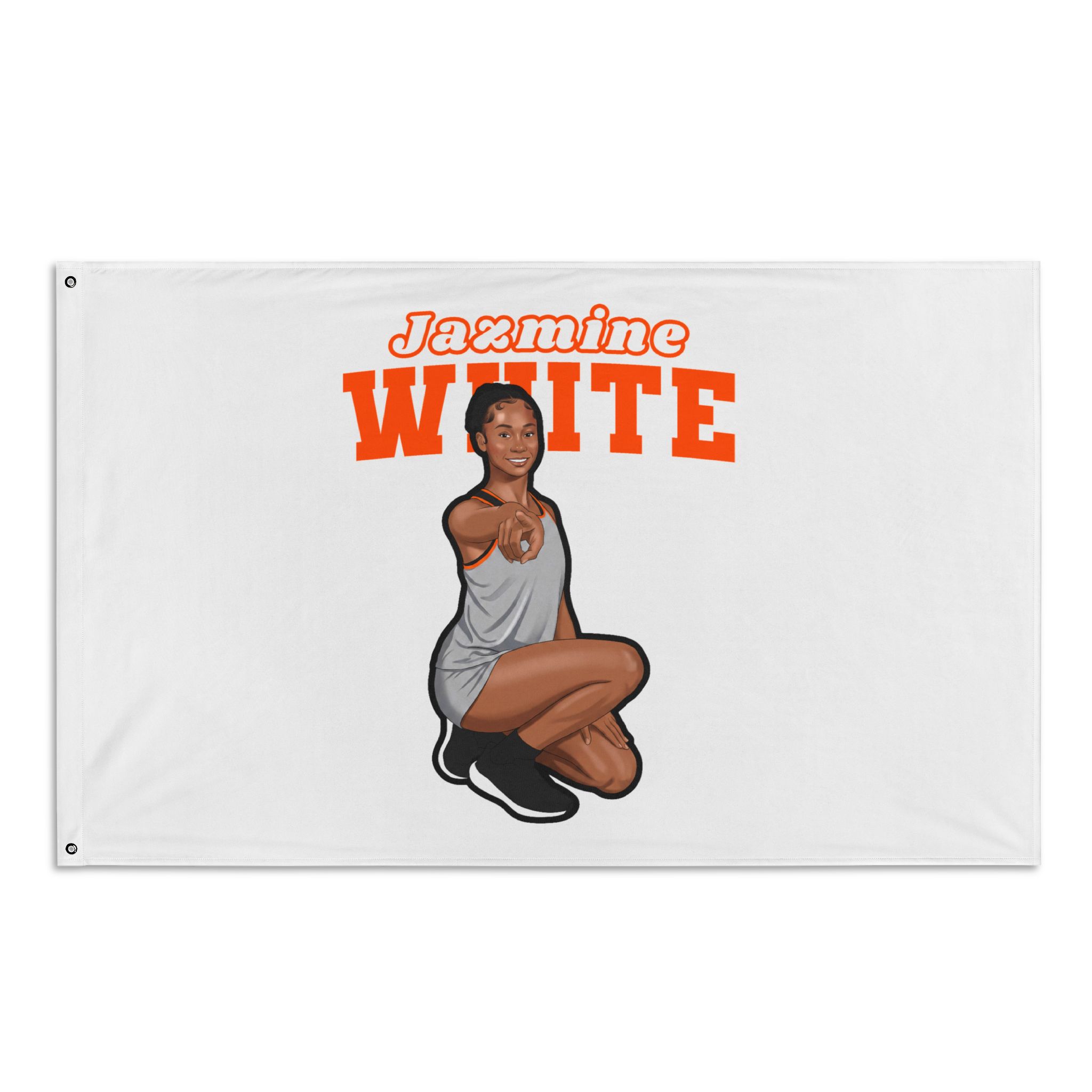 Flag (35 × 56 in) — character_name_arch in Classic