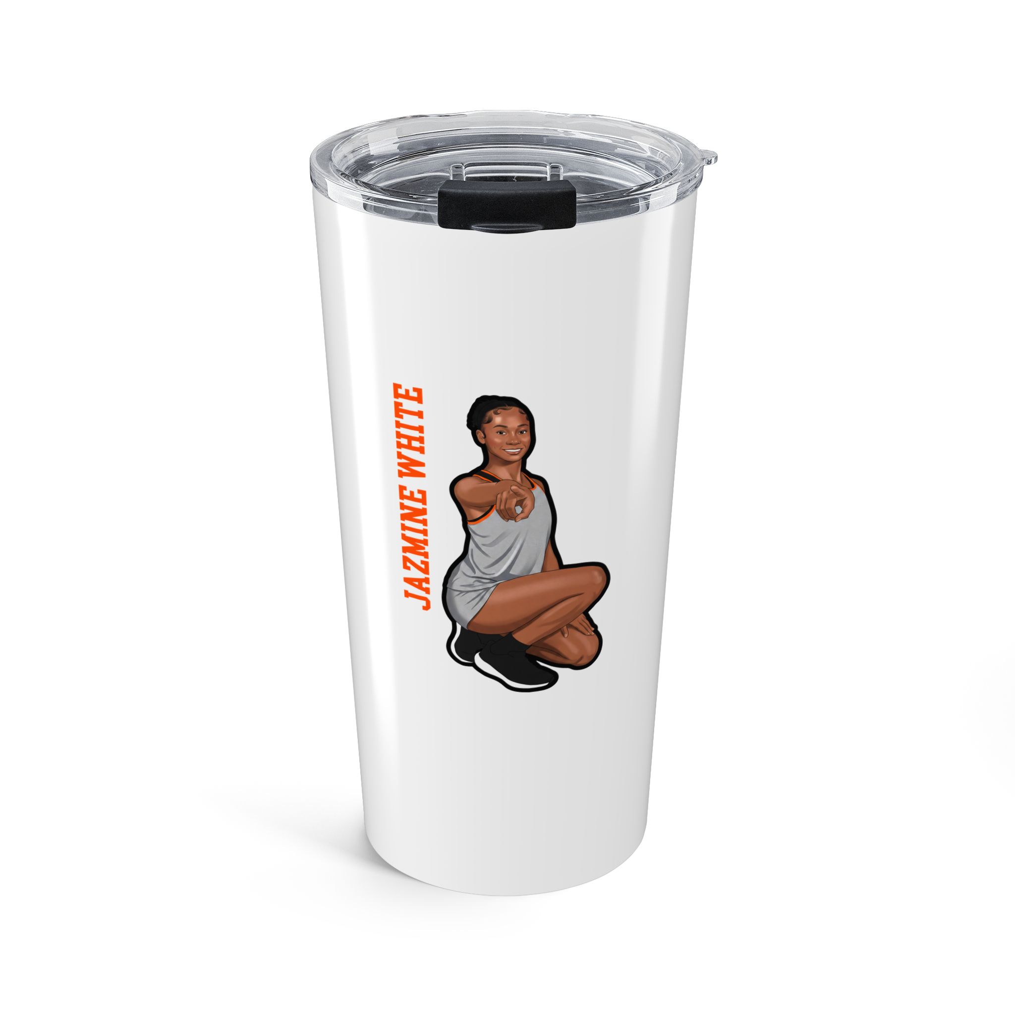 20oz Tumbler — character_name_vertical in Classic