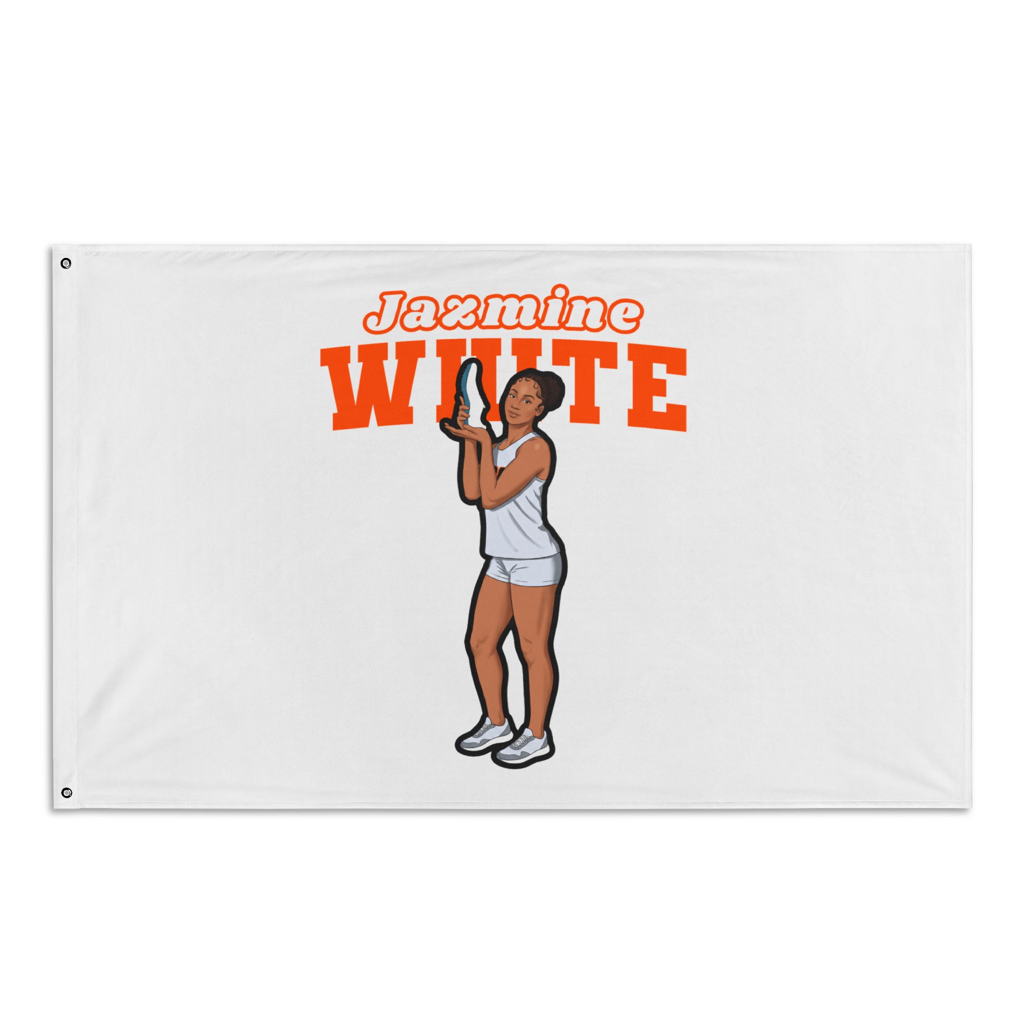 Flag (35 × 56 in) — character_name_arch in Classic