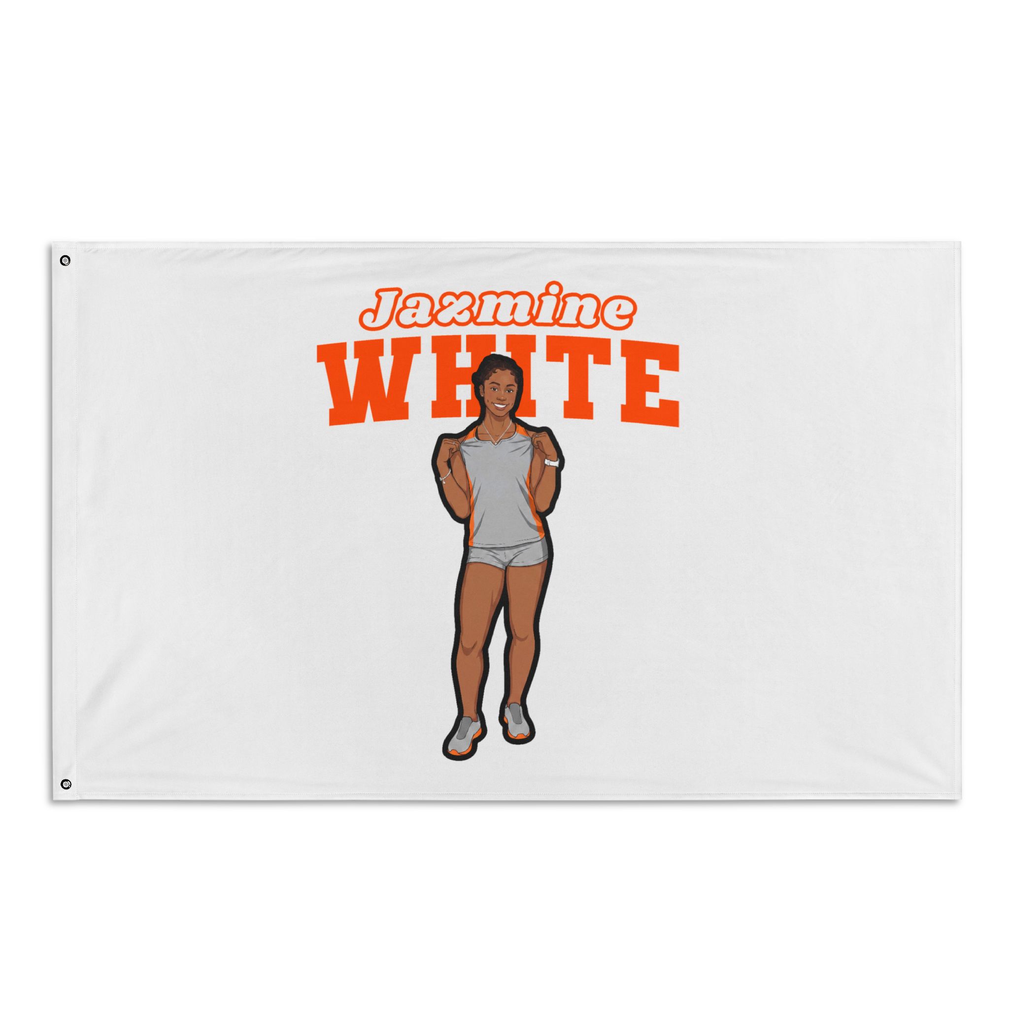 Flag (35 × 56 in) — character_name_arch in Classic