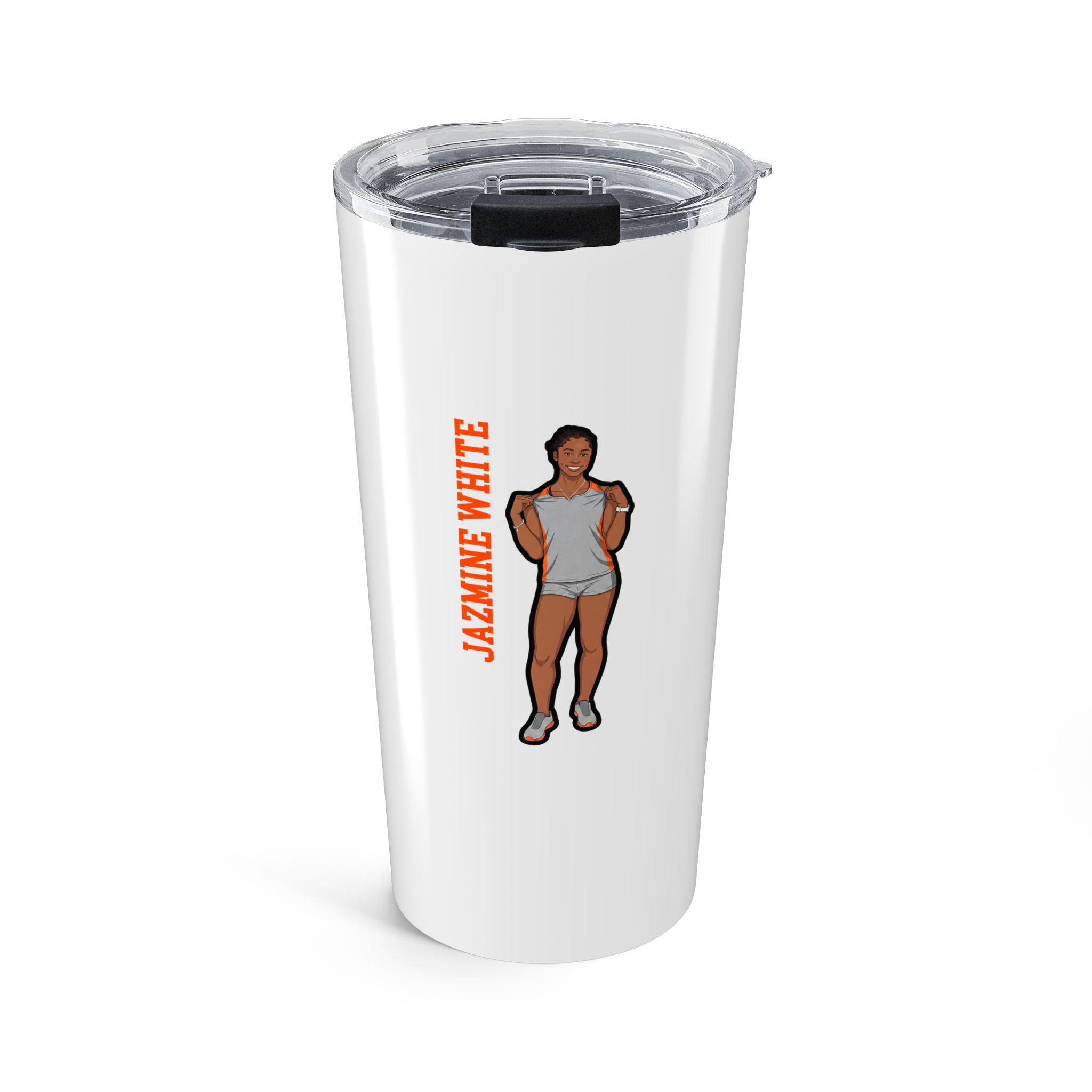 20oz Tumbler — character_name_vertical in Classic