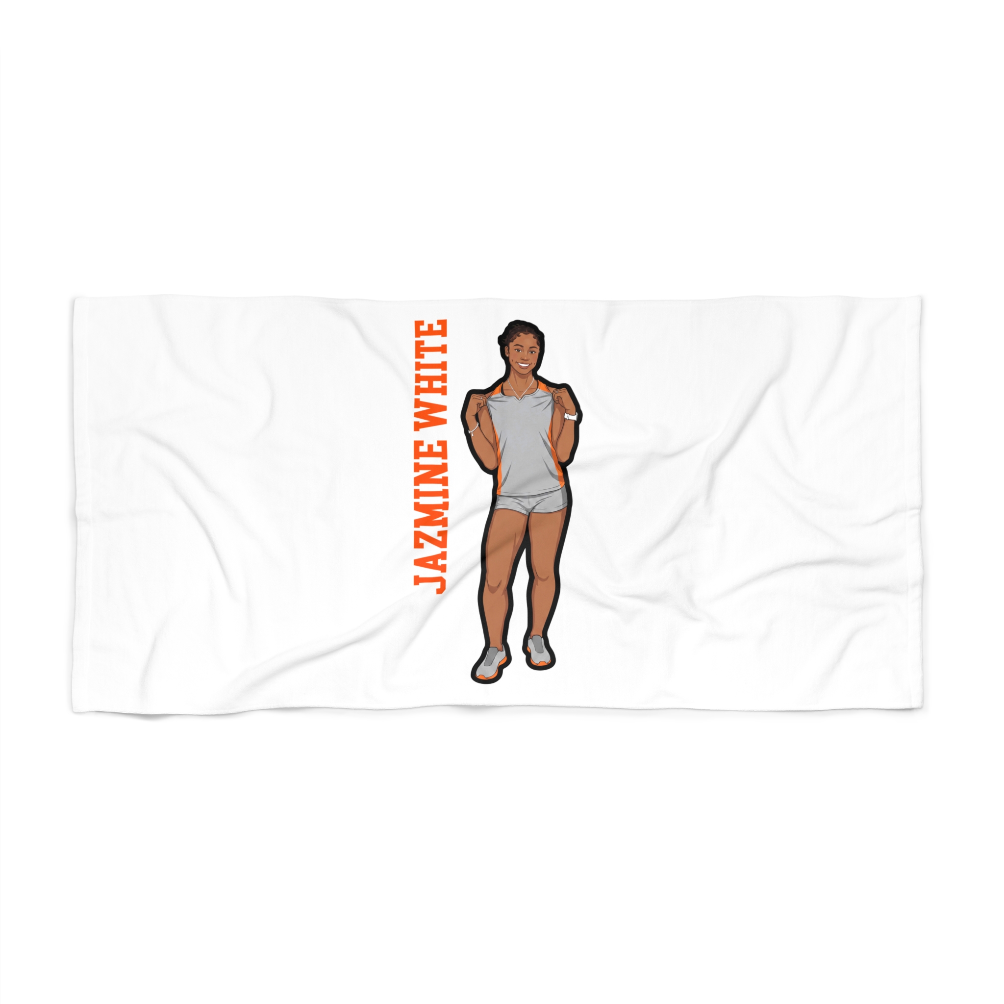 Beach Towel — character_name_vertical in Classic