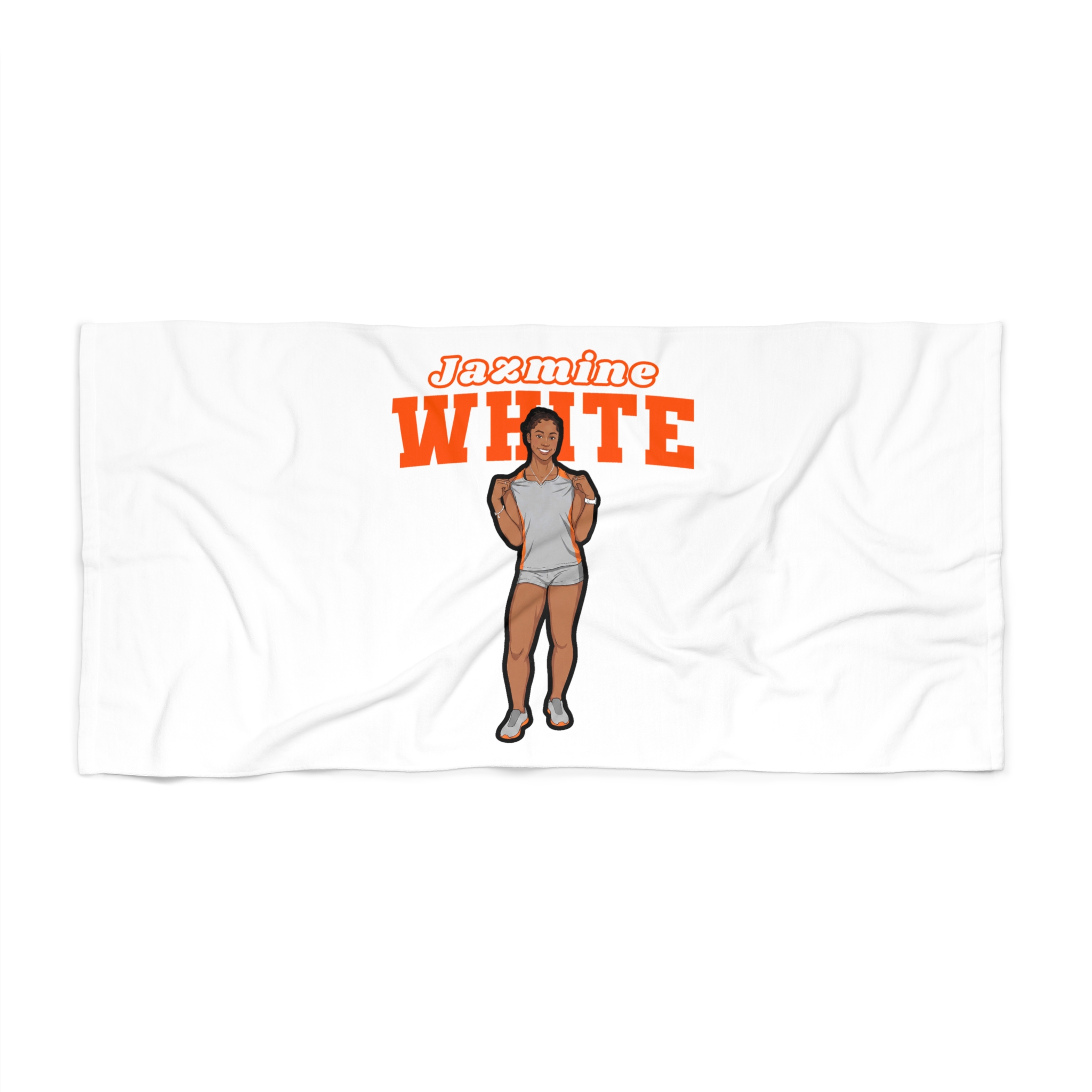 Beach Towel — character_name_arch in Classic