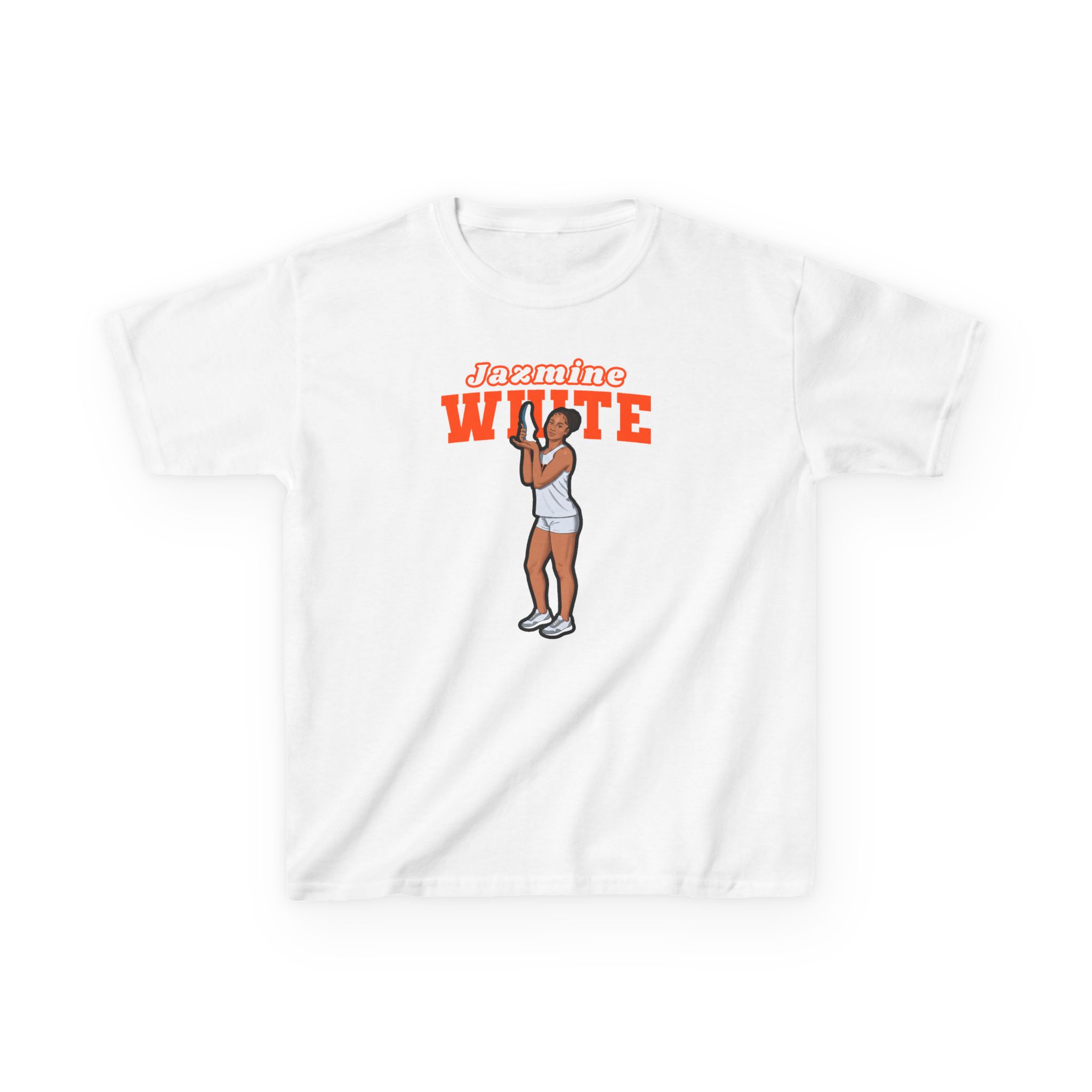 Youth Tee — character_name_arch in White