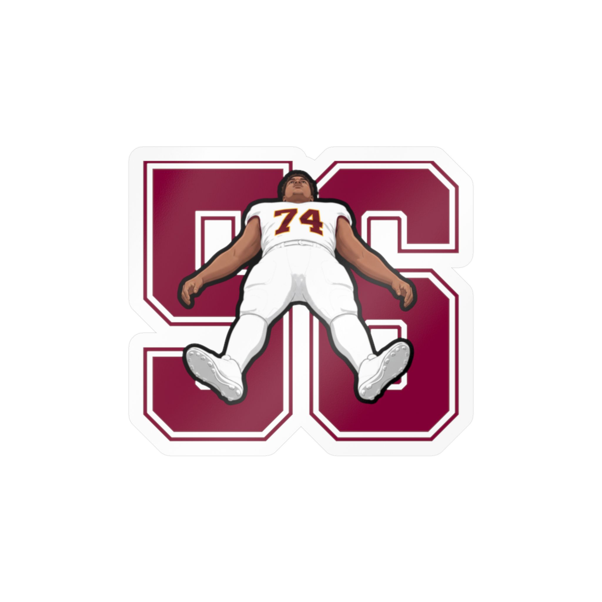 Vinyl Sticker — character_number in Classic