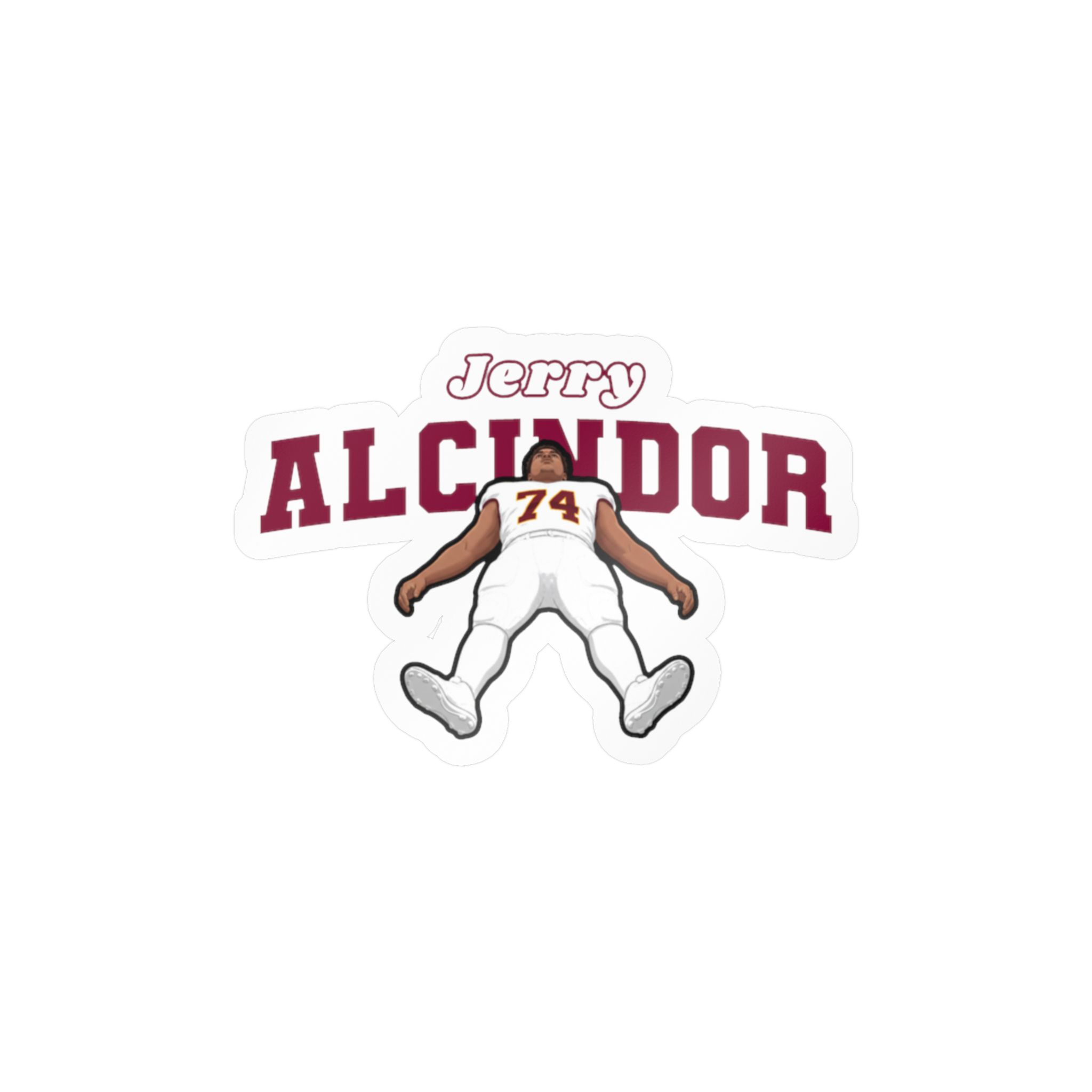 Vinyl Sticker — character_name_arch in Classic