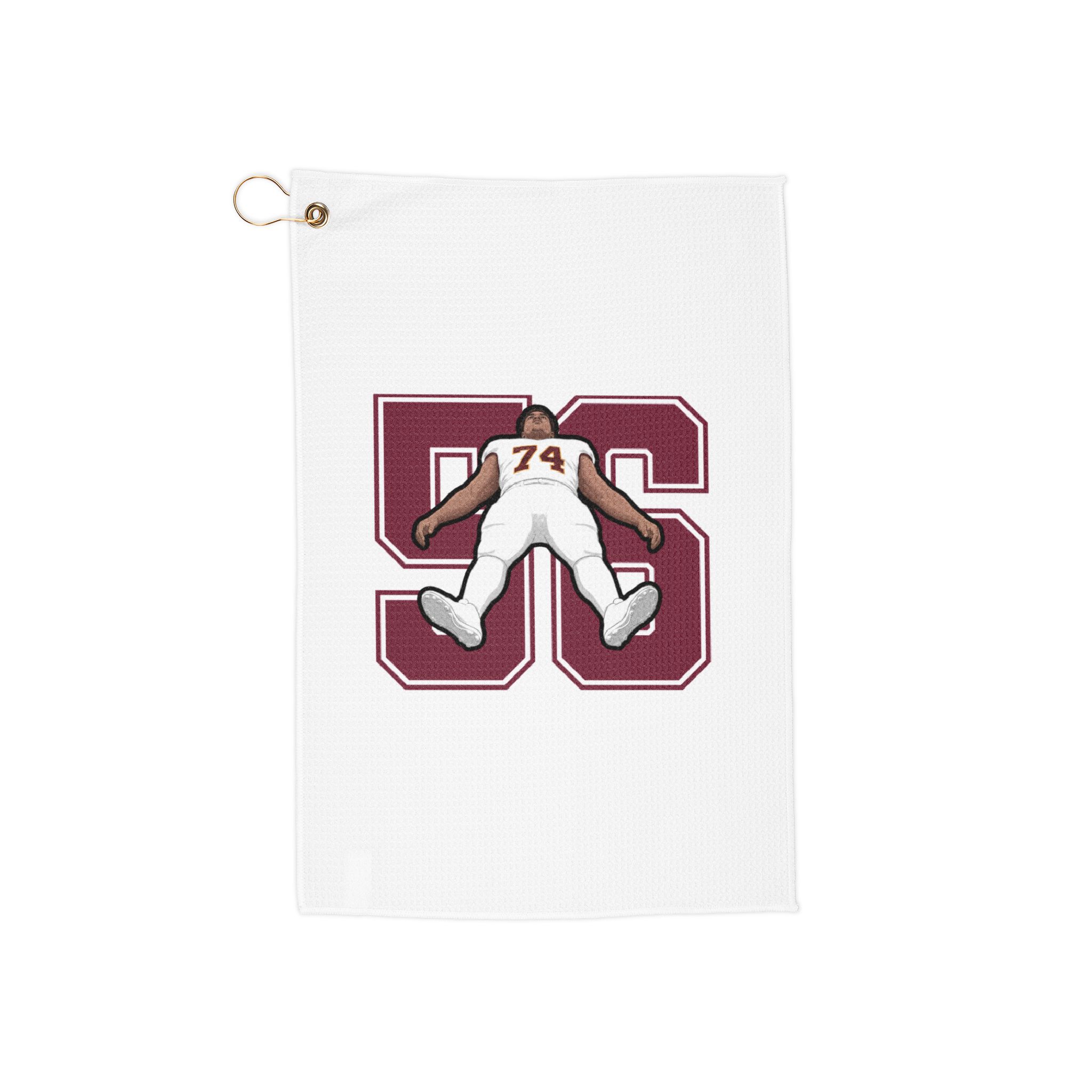 Golf Towel — character_number in Classic
