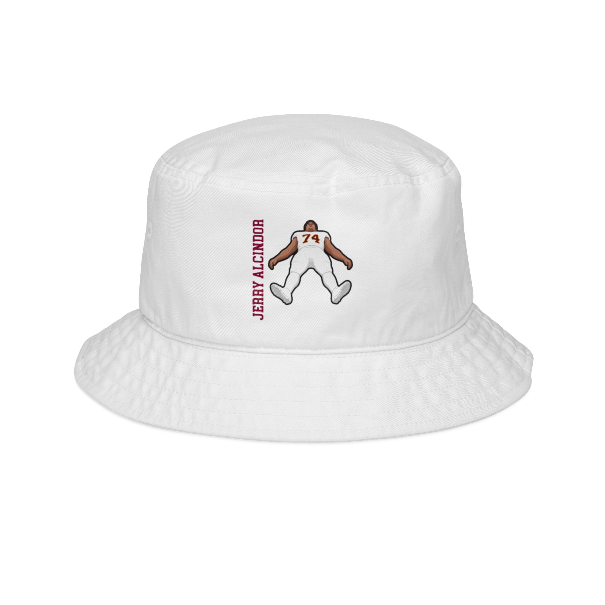 Bucket Hat — character_name_vertical in White
