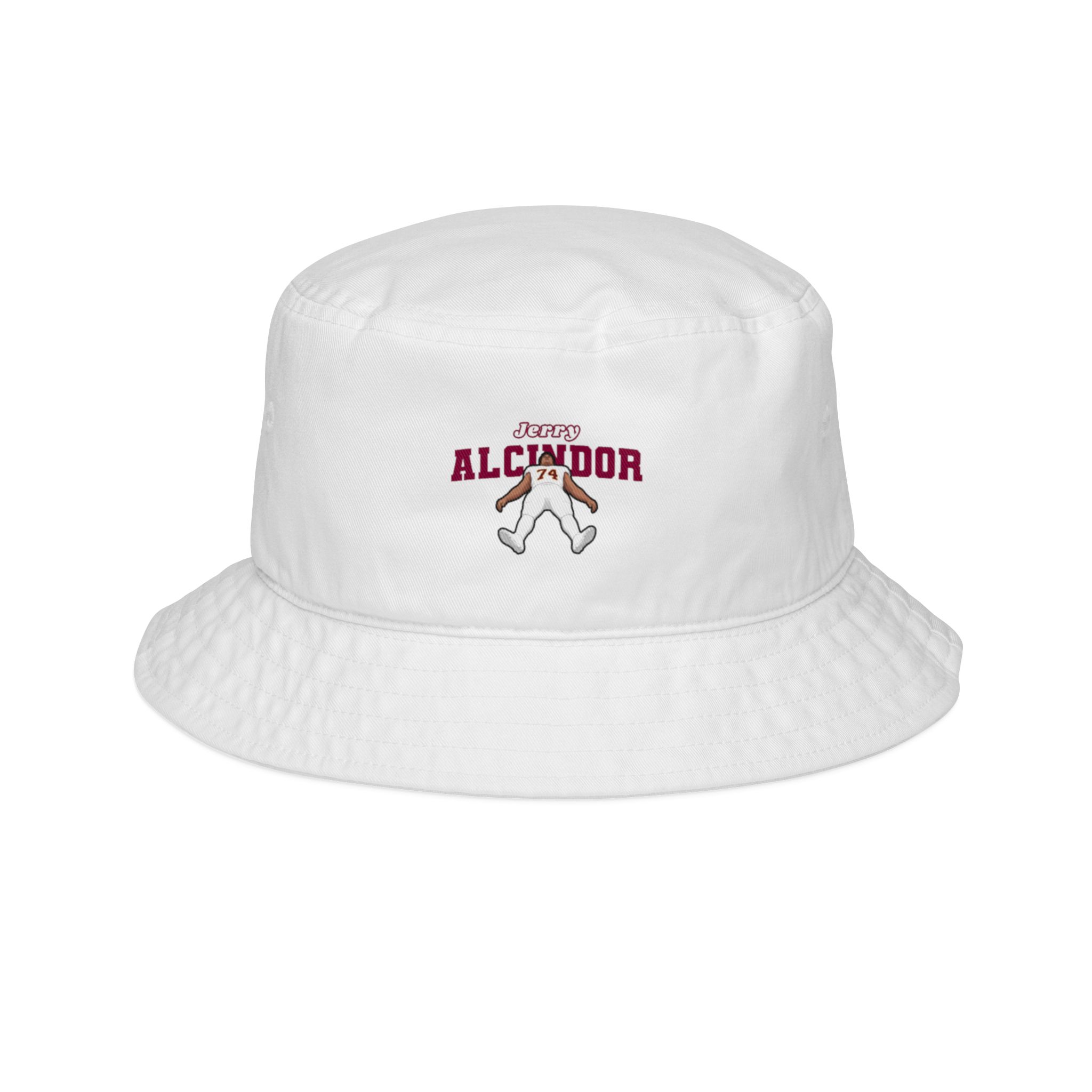 Bucket Hat — character_name_arch in White