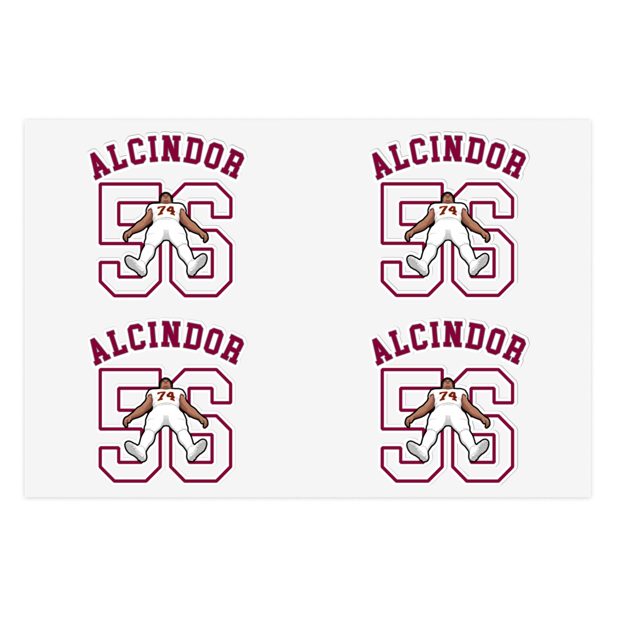 Sticker Sheet — character_shirsey_arch in Classic