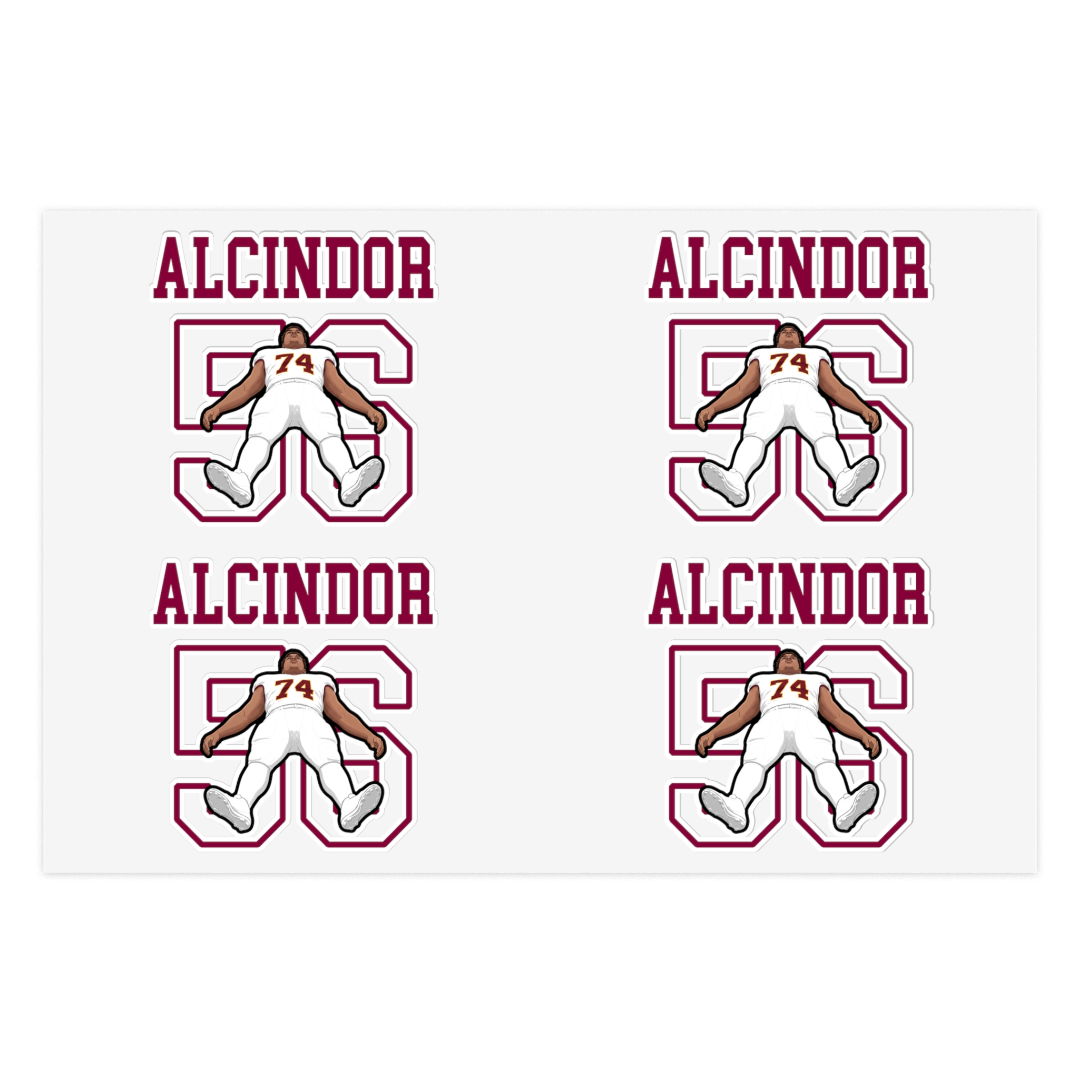 Sticker Sheet — character_shirsey in Classic