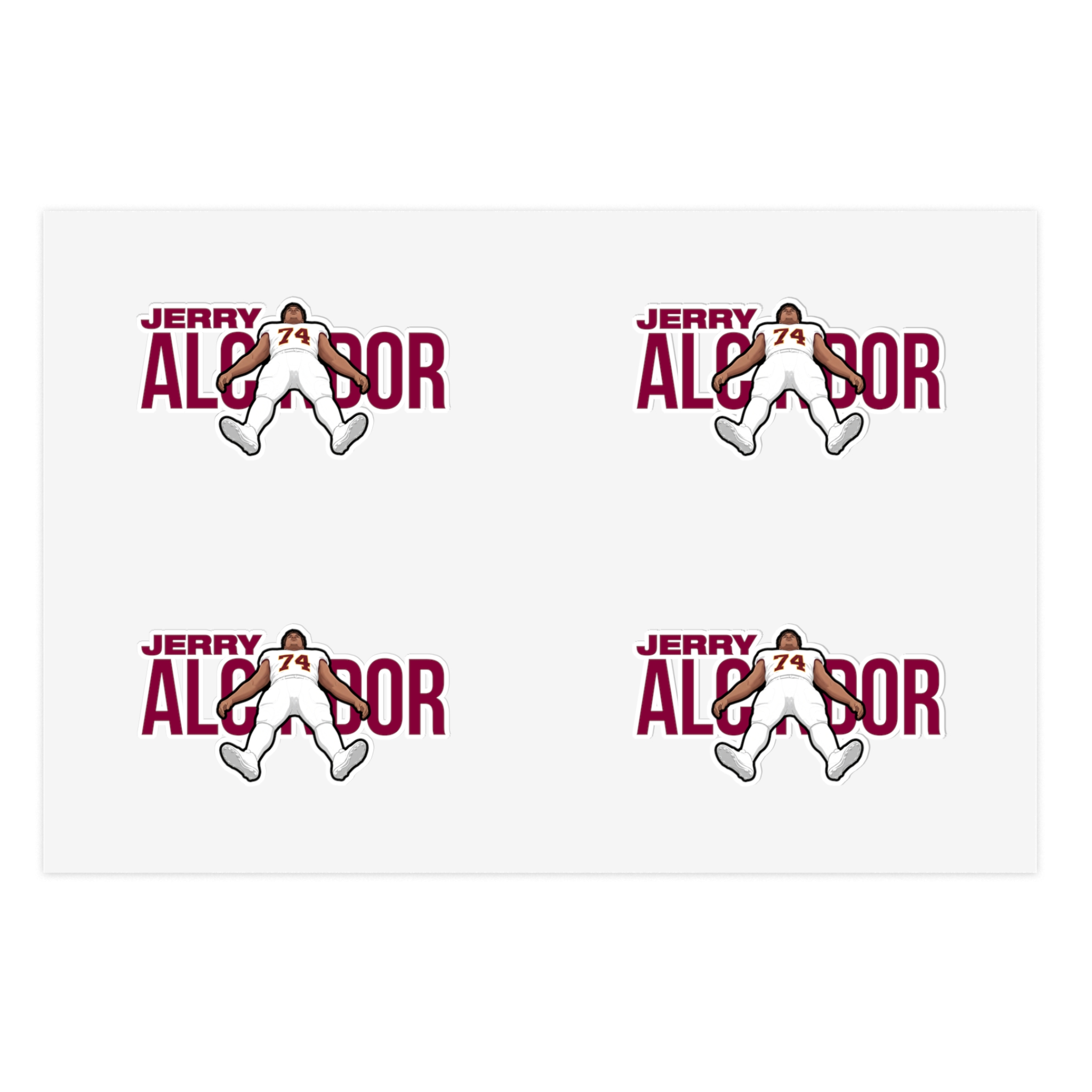 Sticker Sheet — character_player_name in Classic