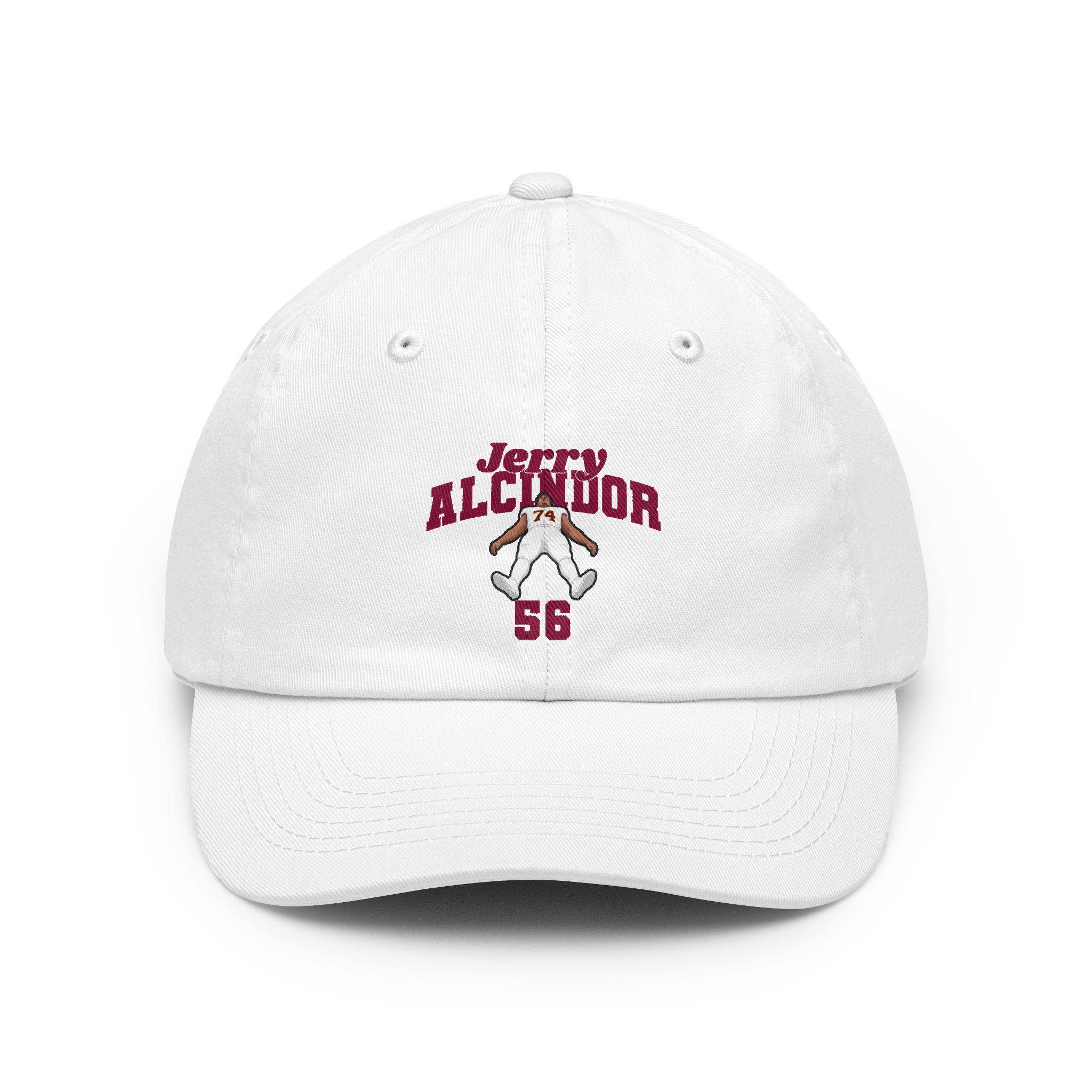 Classic Cap — character_signature_arch in White