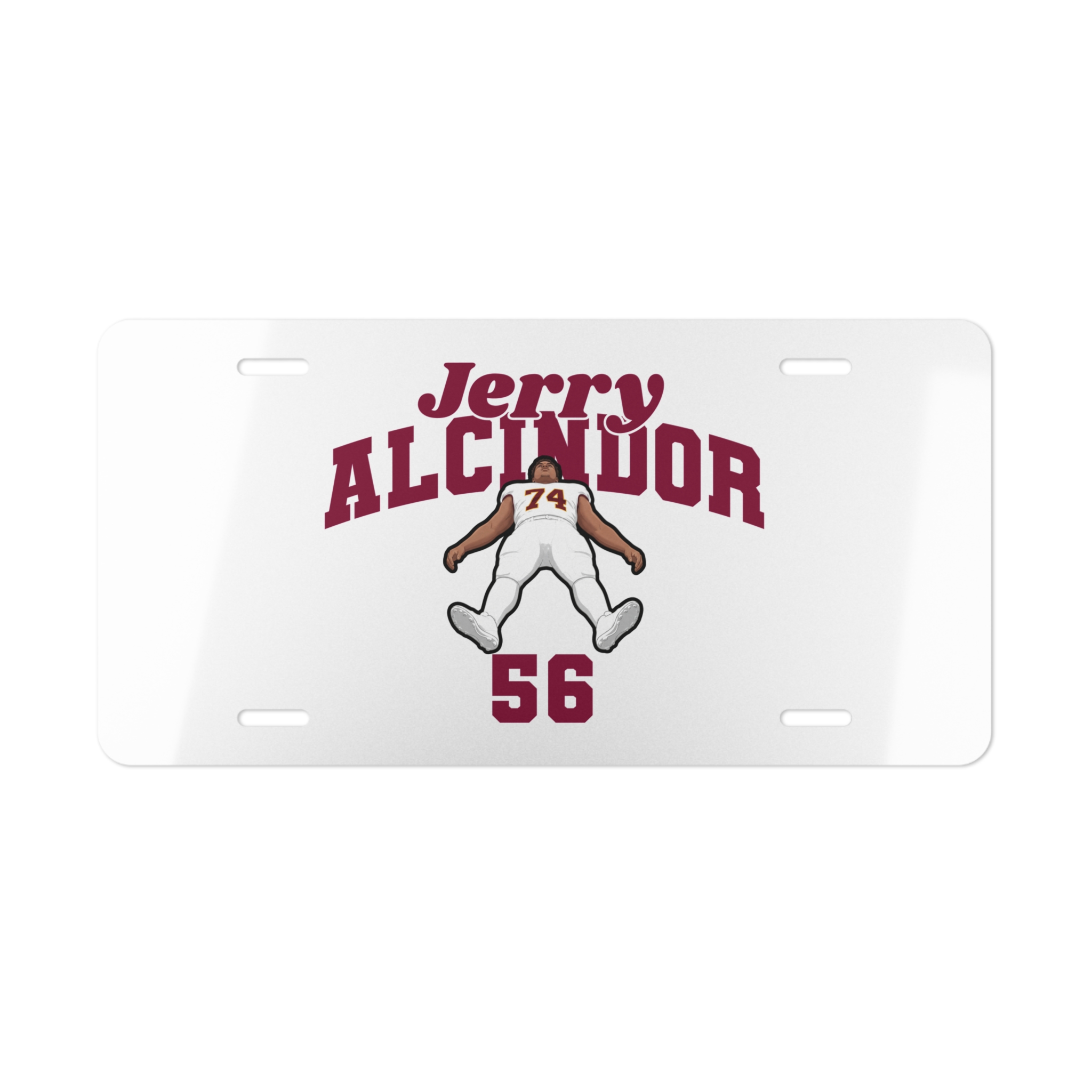 License Plate — character_signature_arch in Classic
