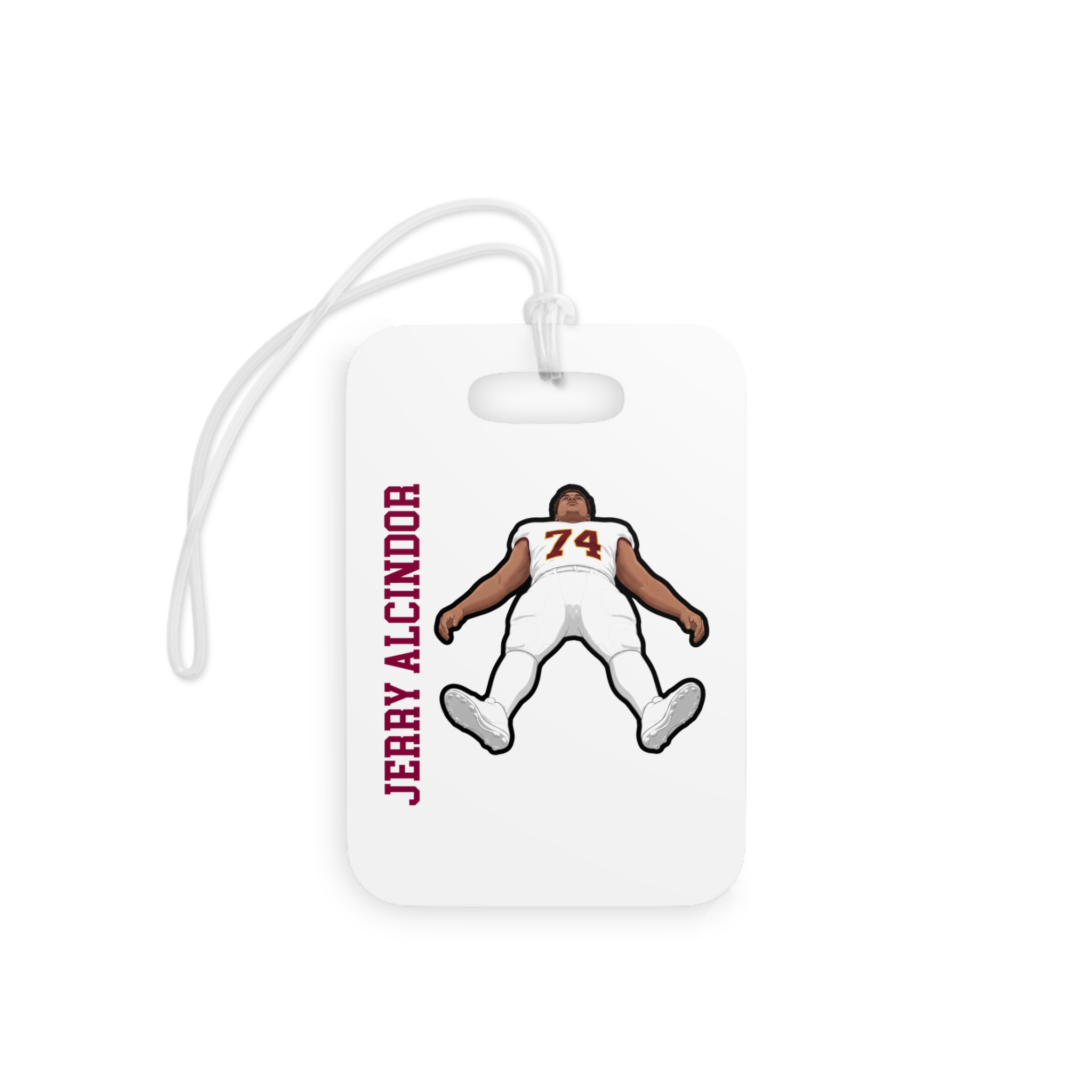 Bag Tag — character_name_vertical in Classic