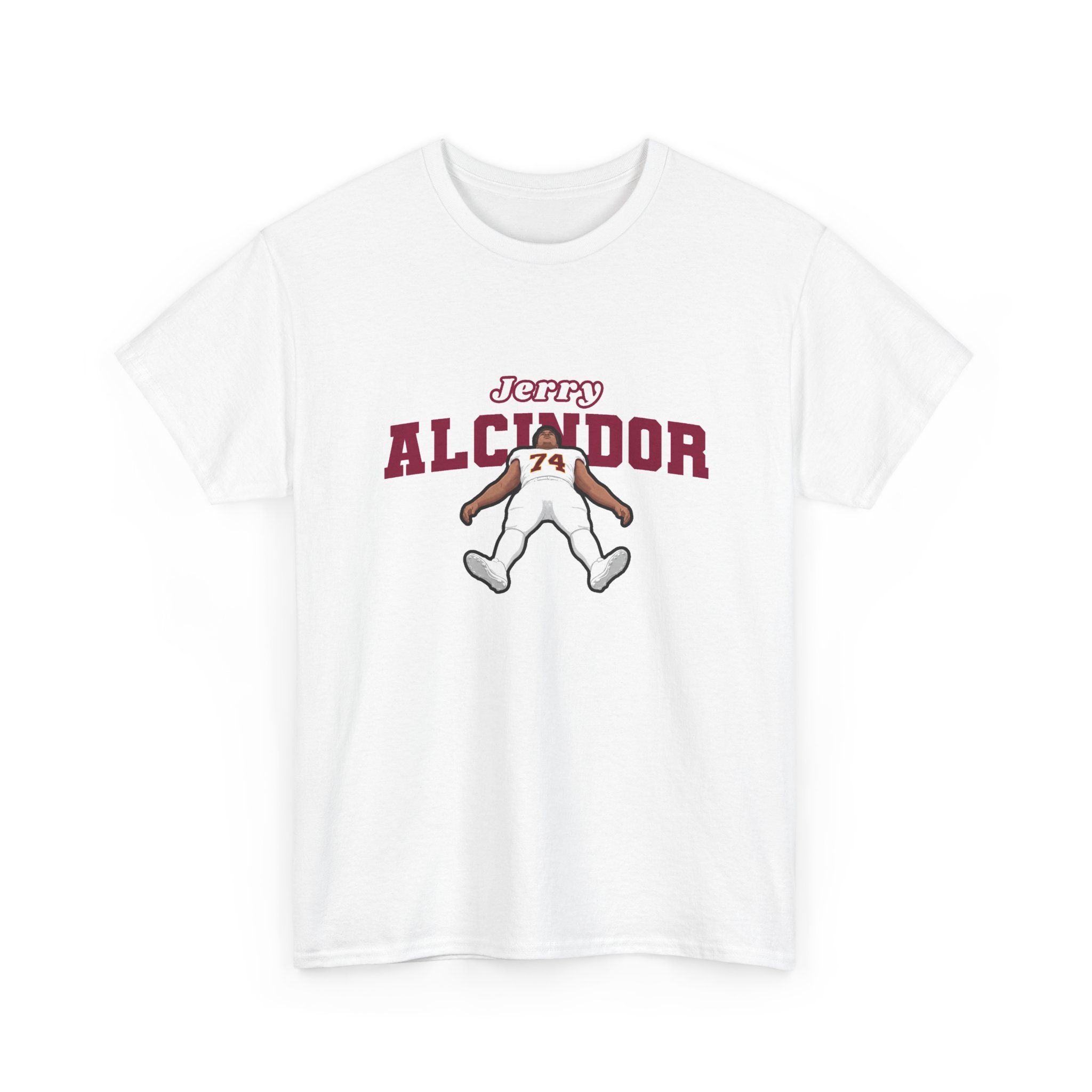Tee — character_name_arch in White