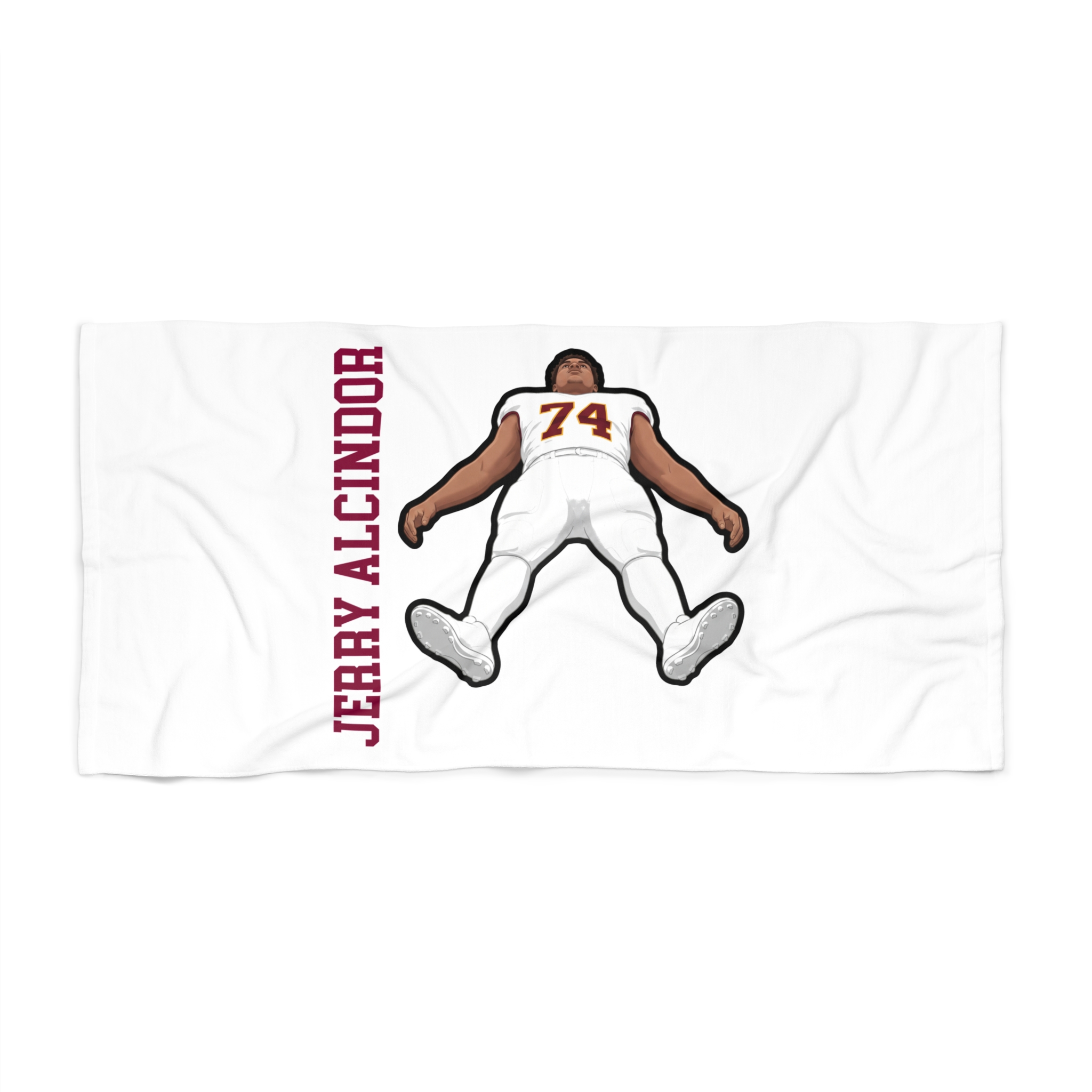 Beach Towel — character_name_vertical in Classic