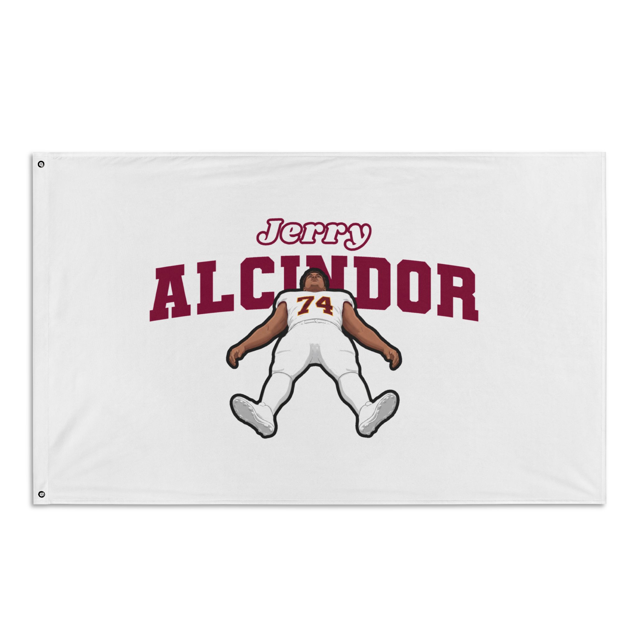 Flag (35 × 56 in) — character_name_arch in Classic