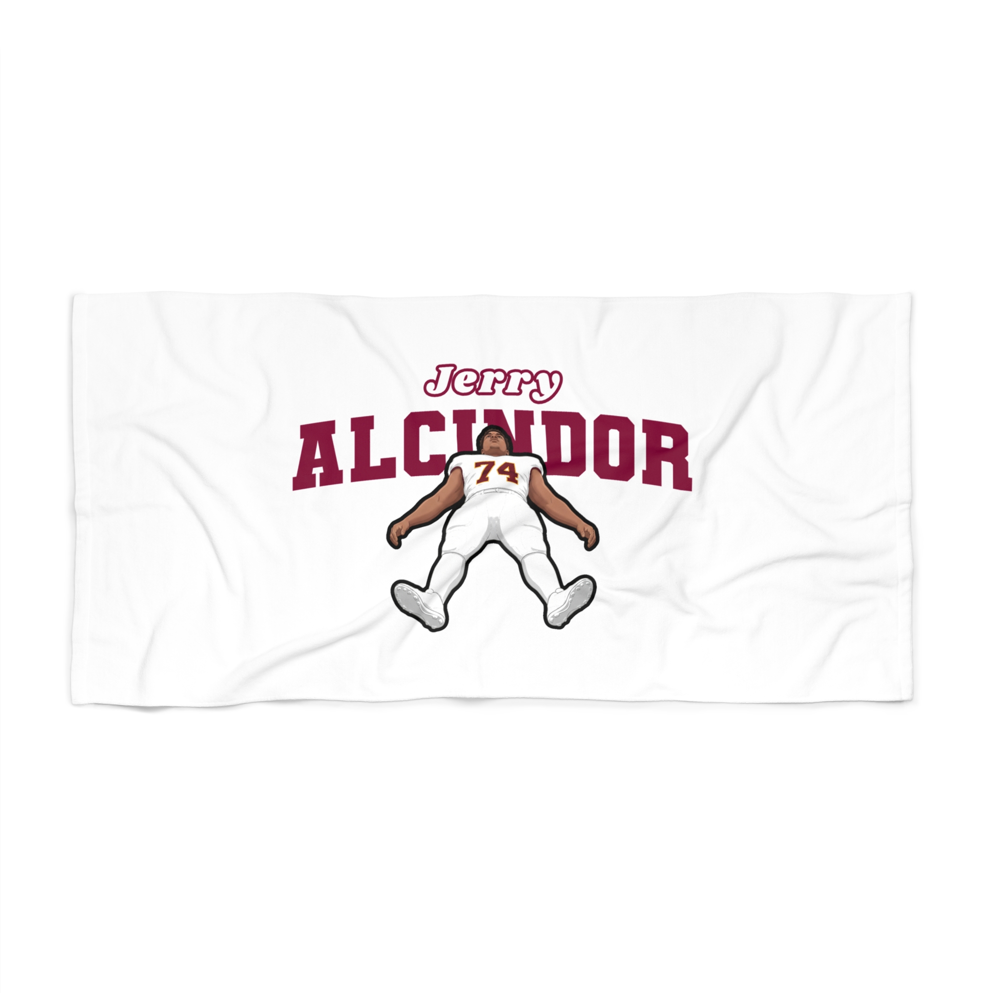 Beach Towel — character_name_arch in Classic