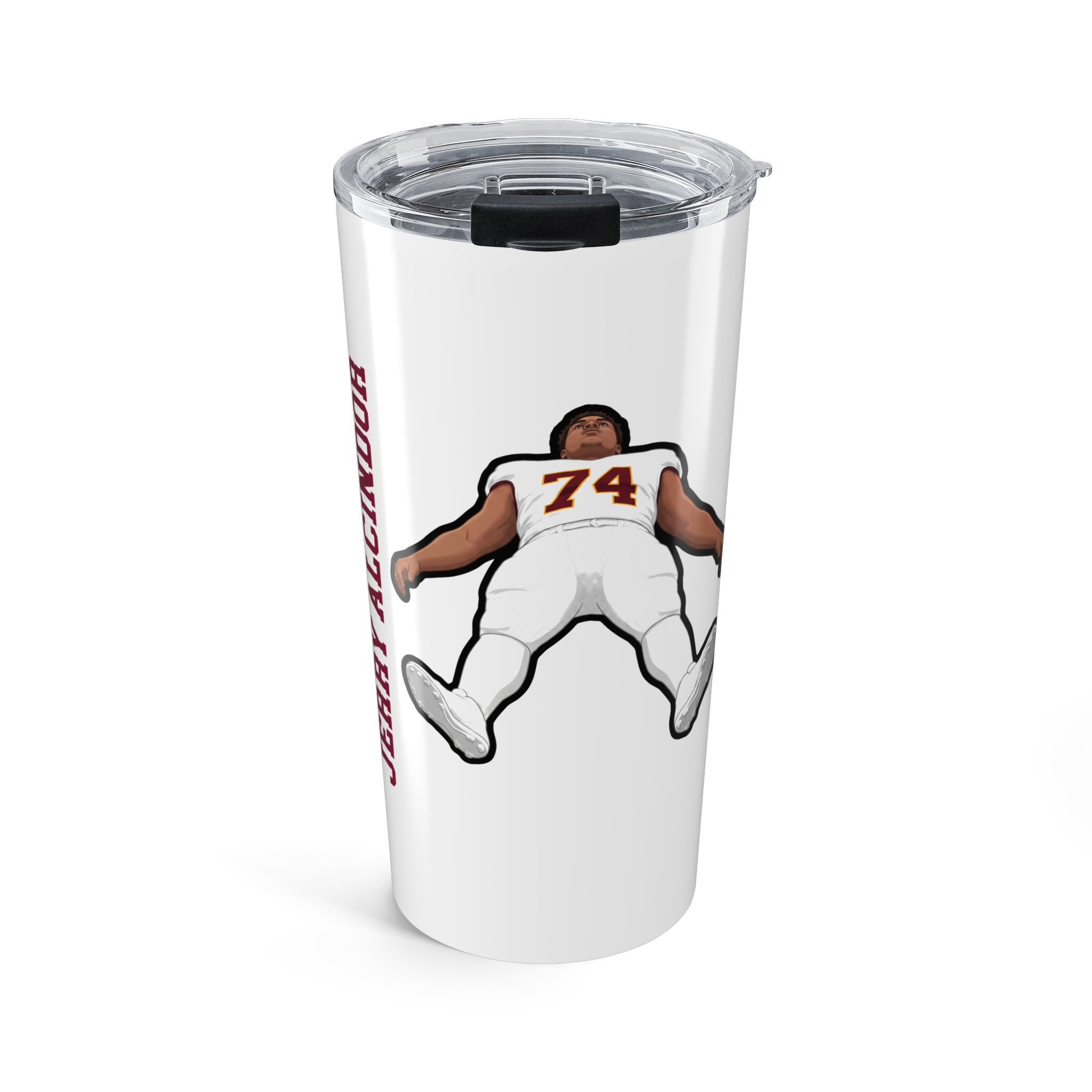 20oz Tumbler — character_name_vertical in Classic