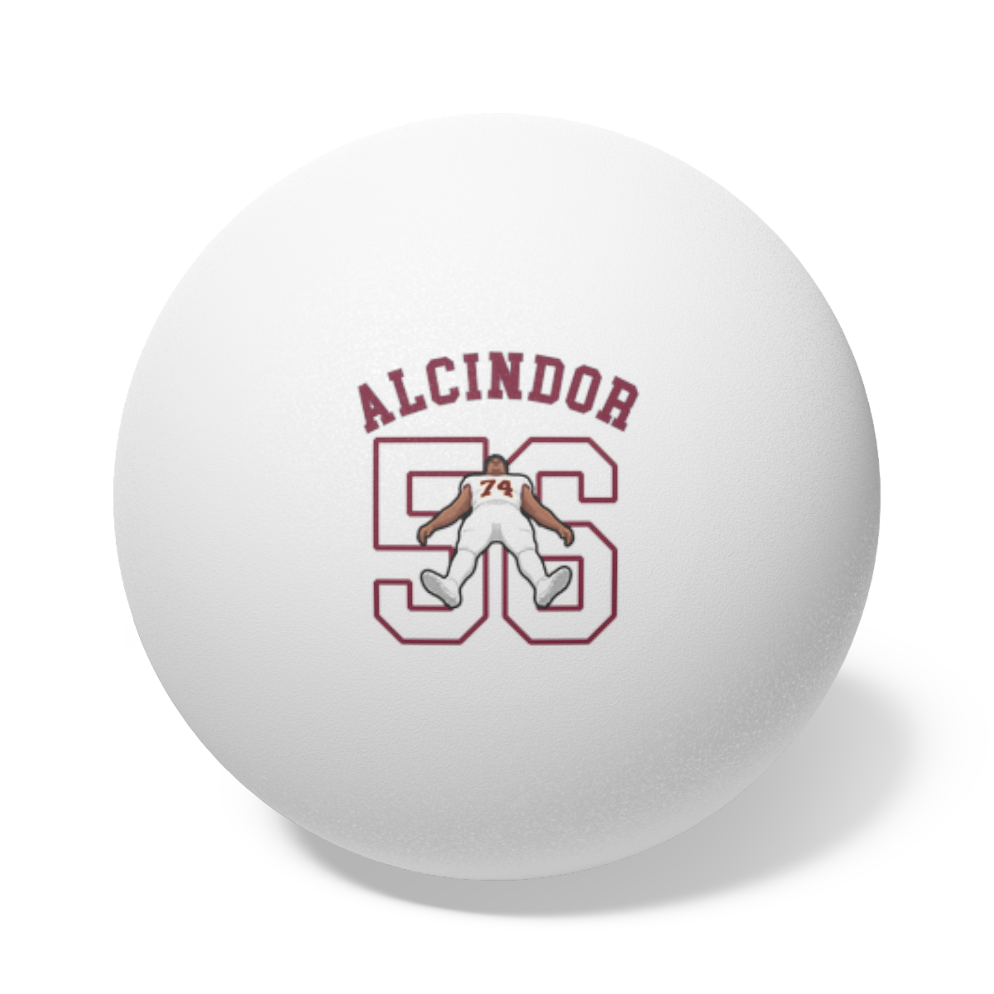 Ping Pong Balls, 6 pcs — character_shirsey_arch in White