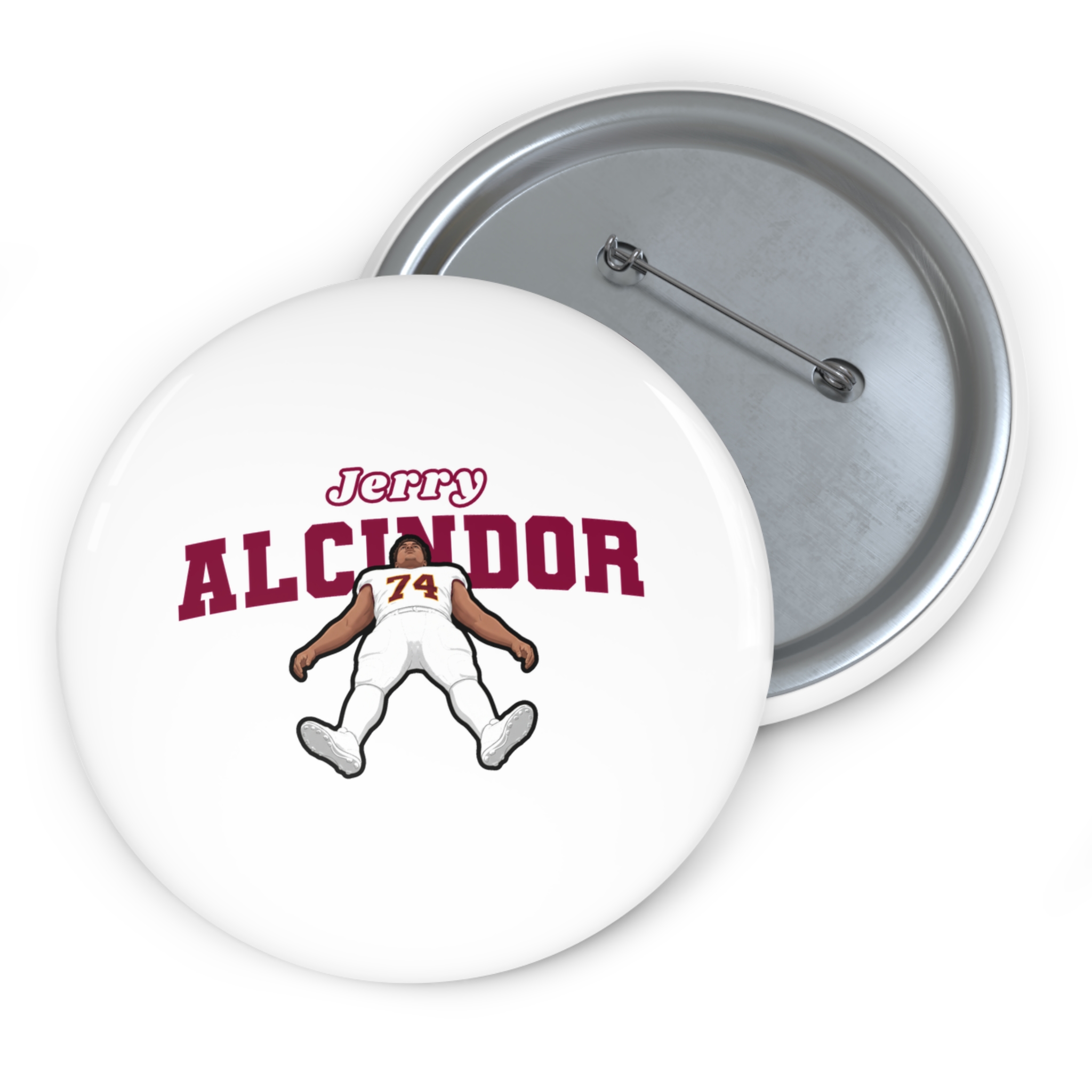 Game Day Pin — character_name_arch in Classic