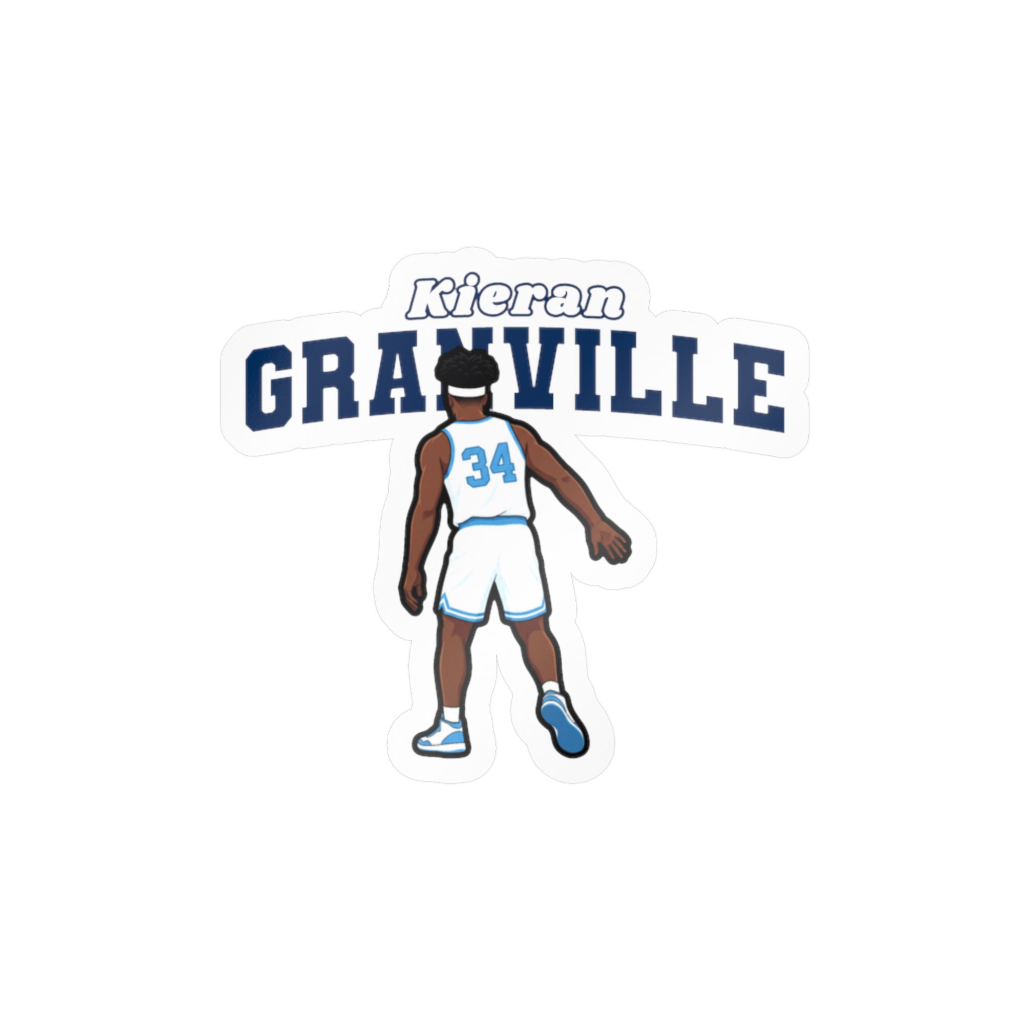 Vinyl Sticker — character_name_arch in Classic