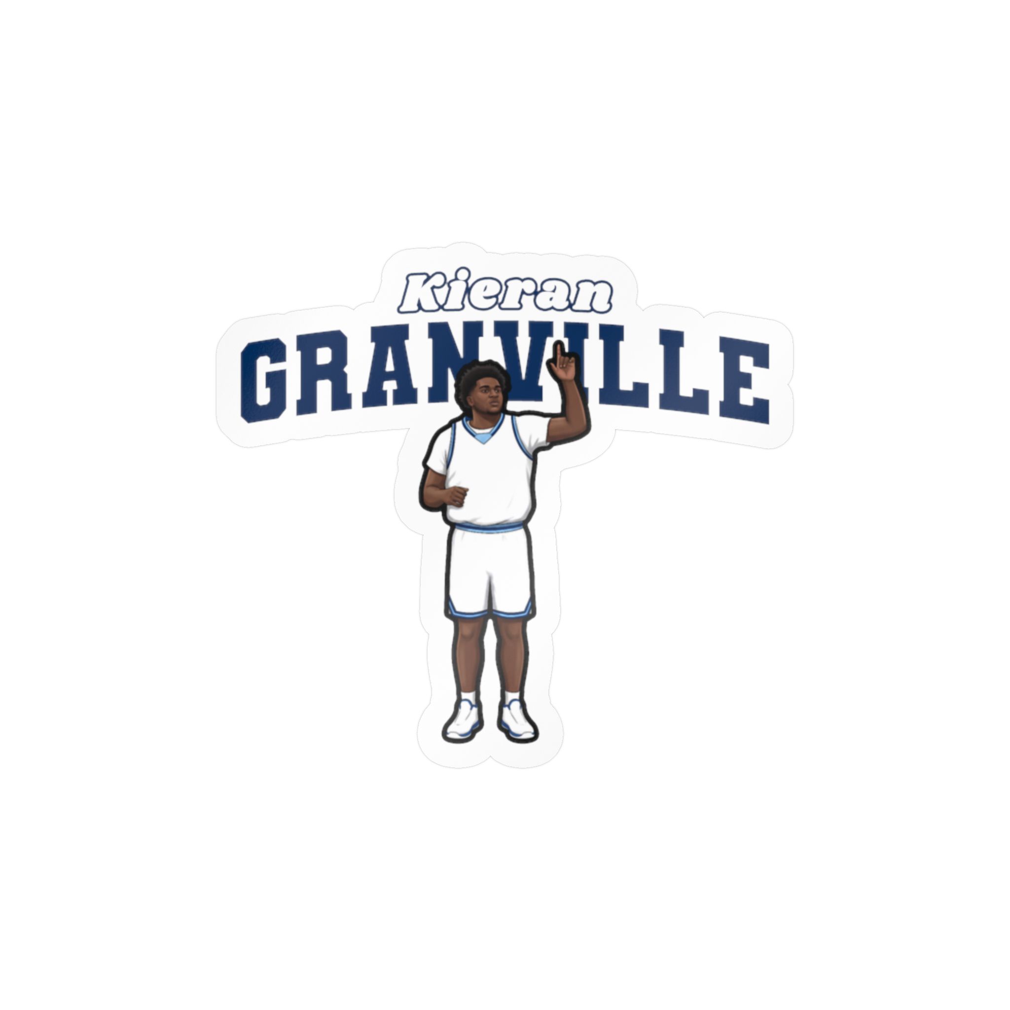 Vinyl Sticker — character_name_arch in Classic